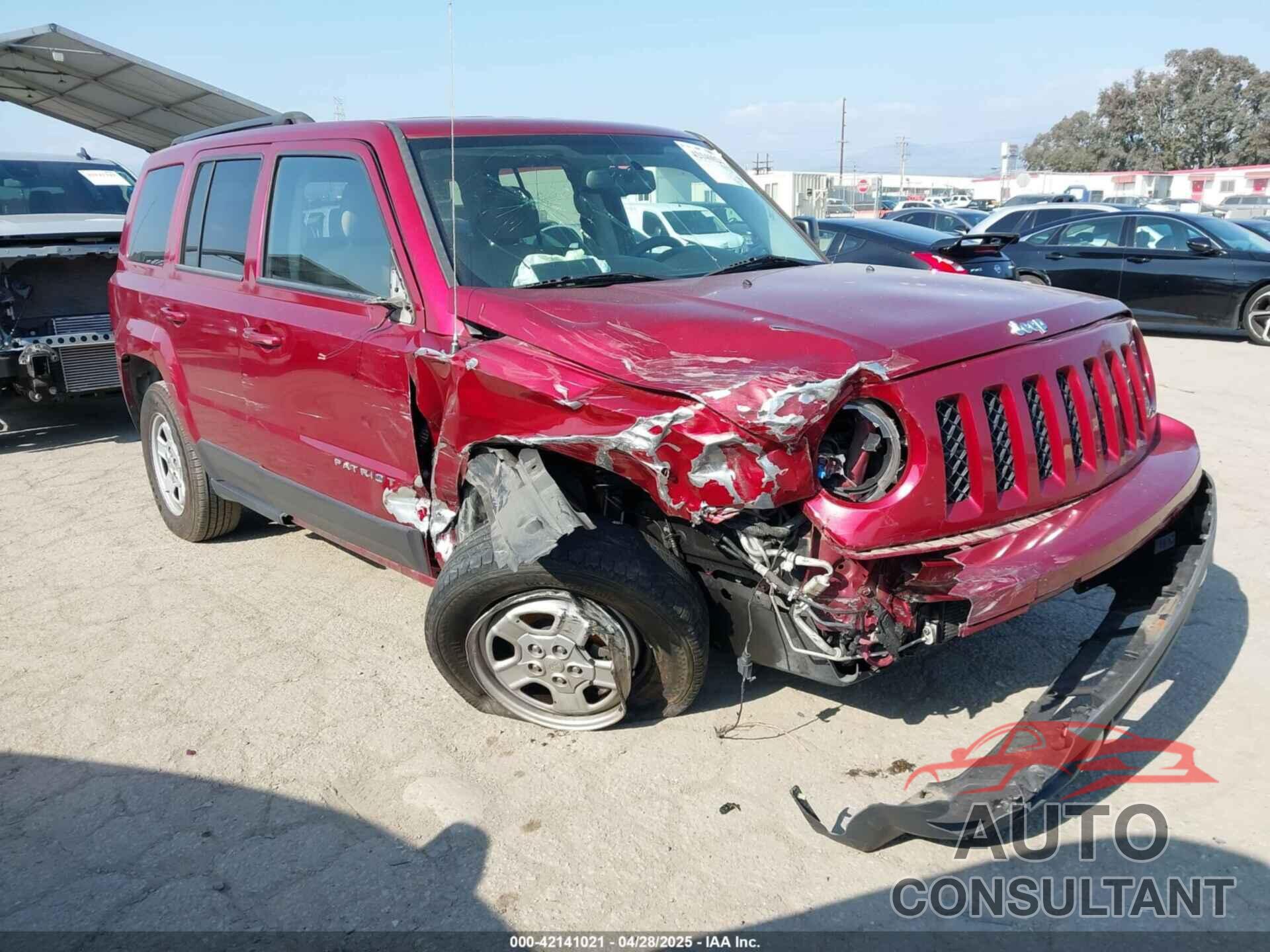 JEEP PATRIOT 2016 - 1C4NJPBA4GD670087