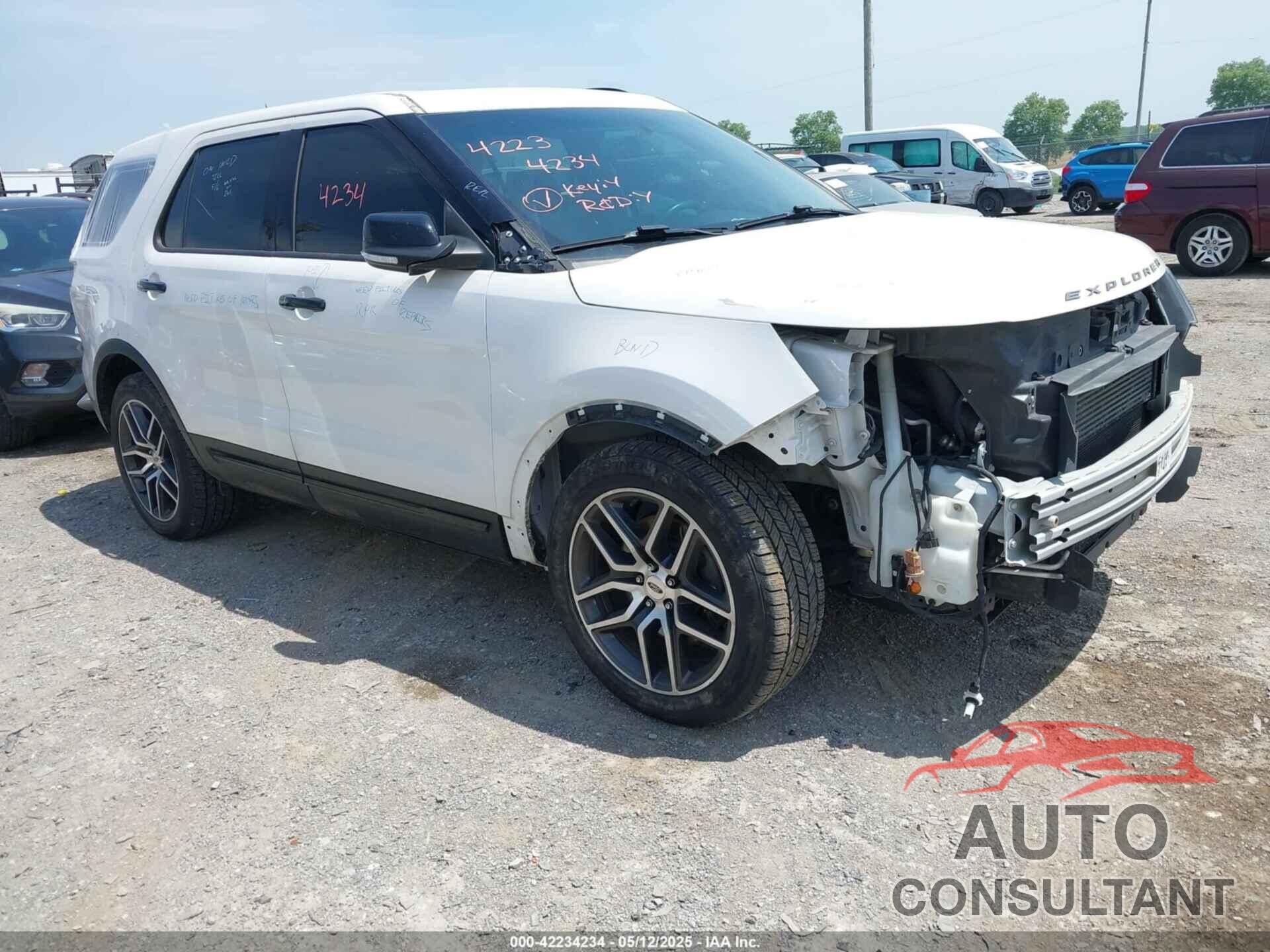 FORD EXPLORER 2017 - 1FM5K8GT6HGA83768