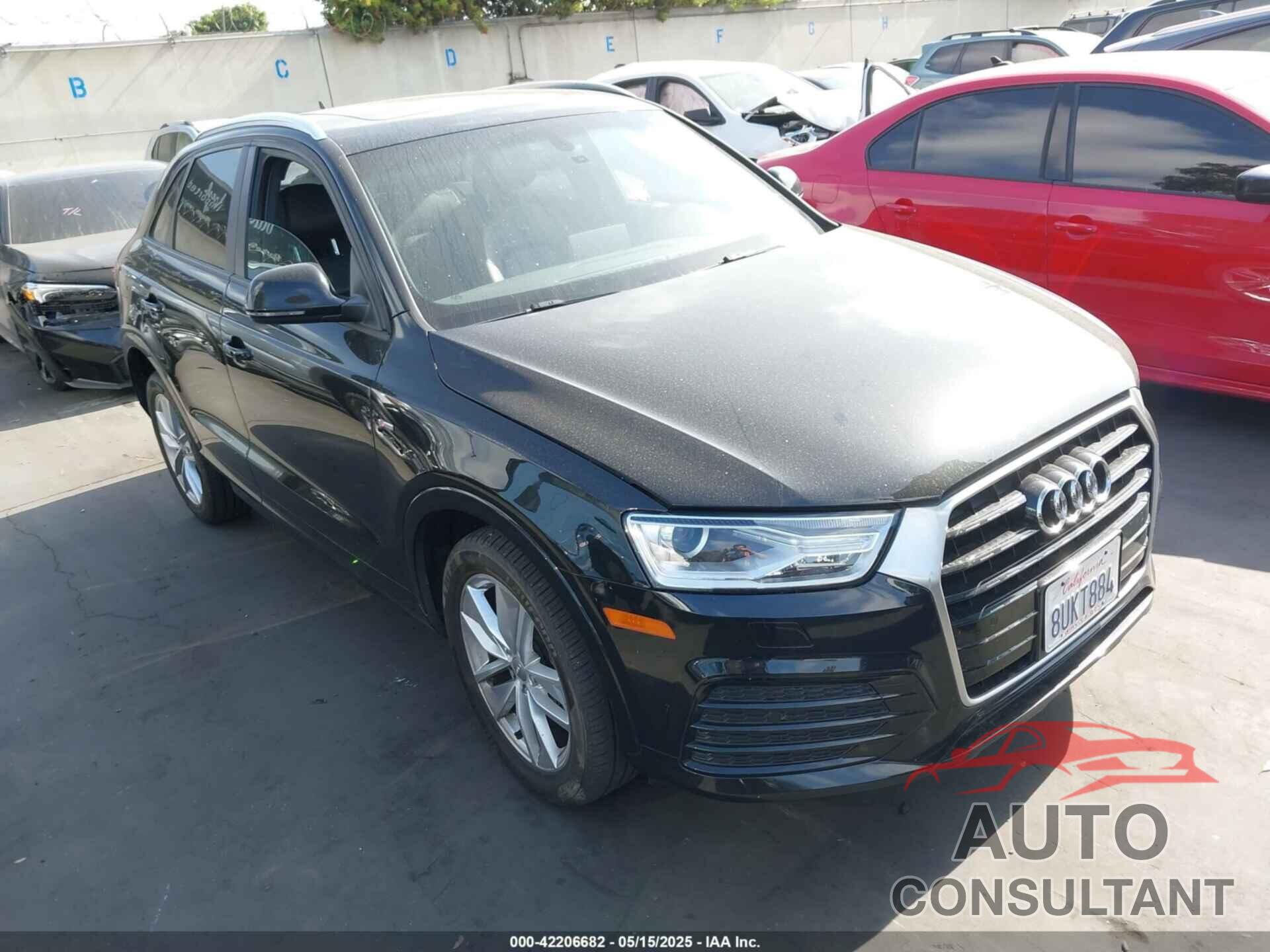 AUDI Q3 2018 - WA1BCCFSXJR001741