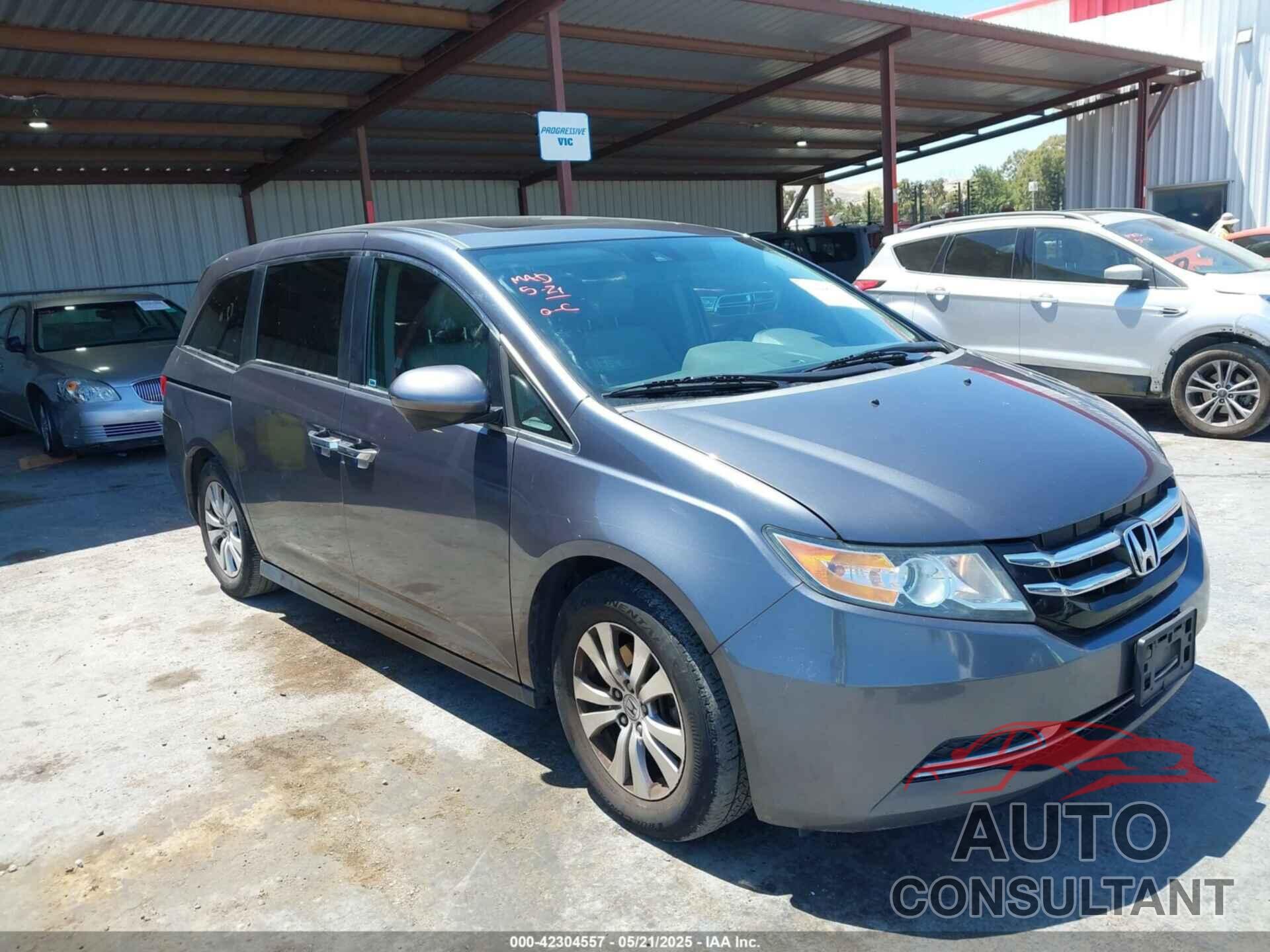 HONDA ODYSSEY 2016 - 5FNRL5H62GB137747