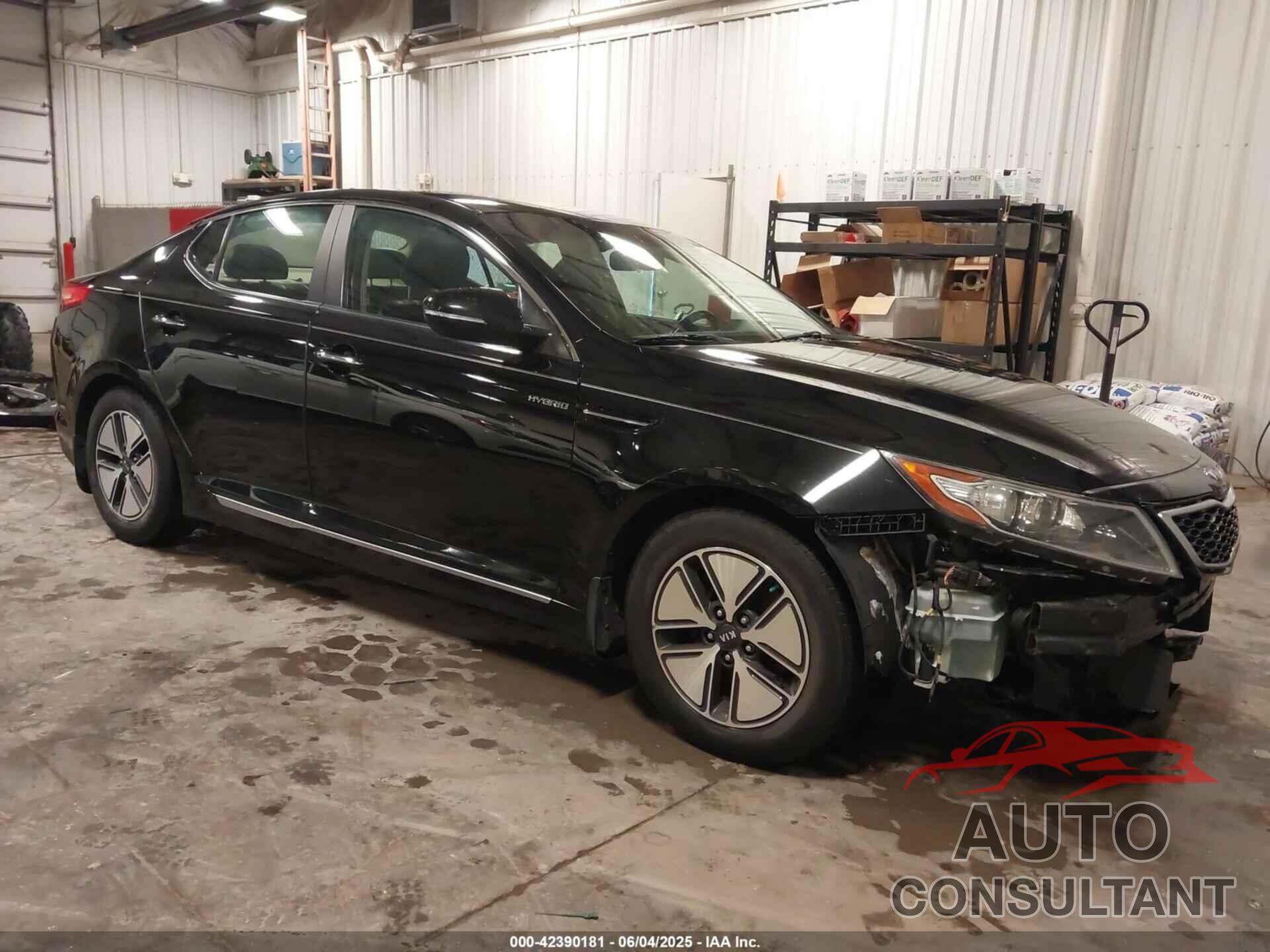 KIA OPTIMA HYBRID 2013 - KNAGM4AD9D5058206