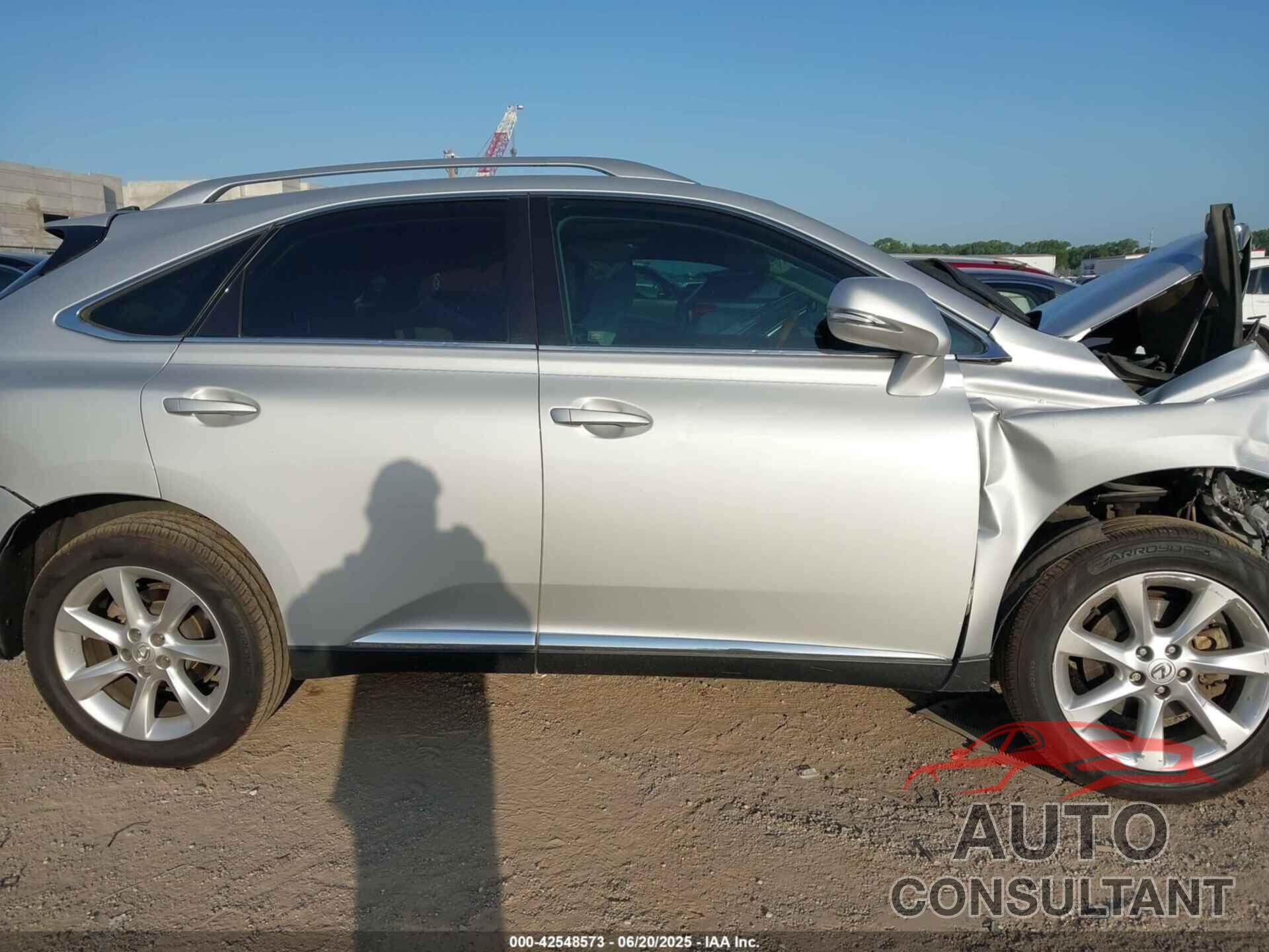 LEXUS RX 350 2010 - 2T2ZK1BA0AC006686