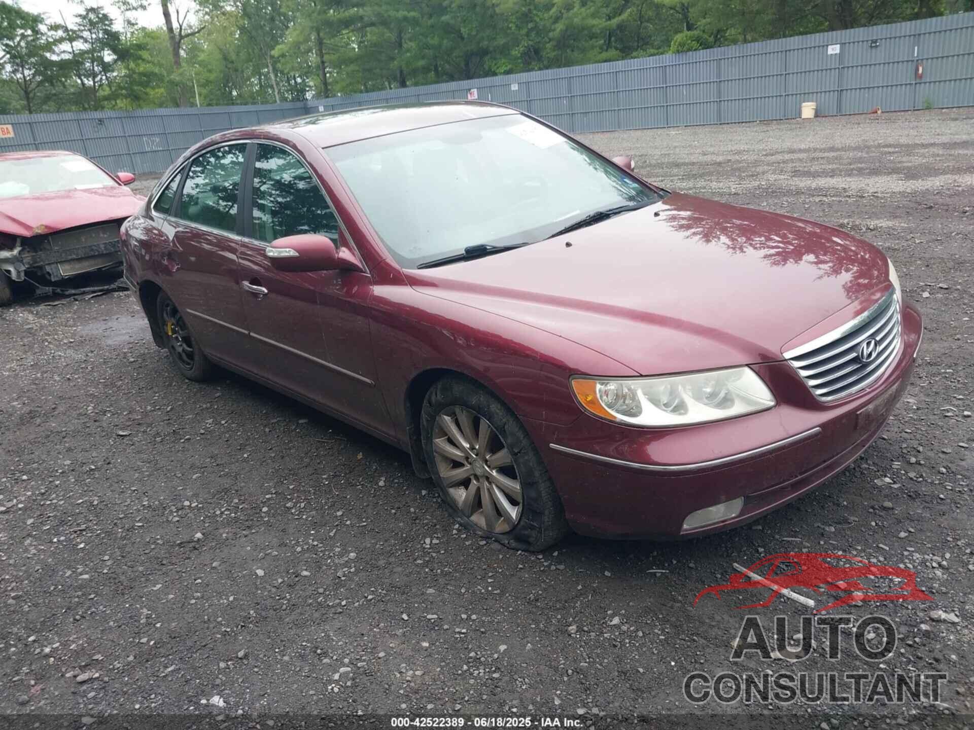 HYUNDAI AZERA 2009 - KMHFC46F79A372233