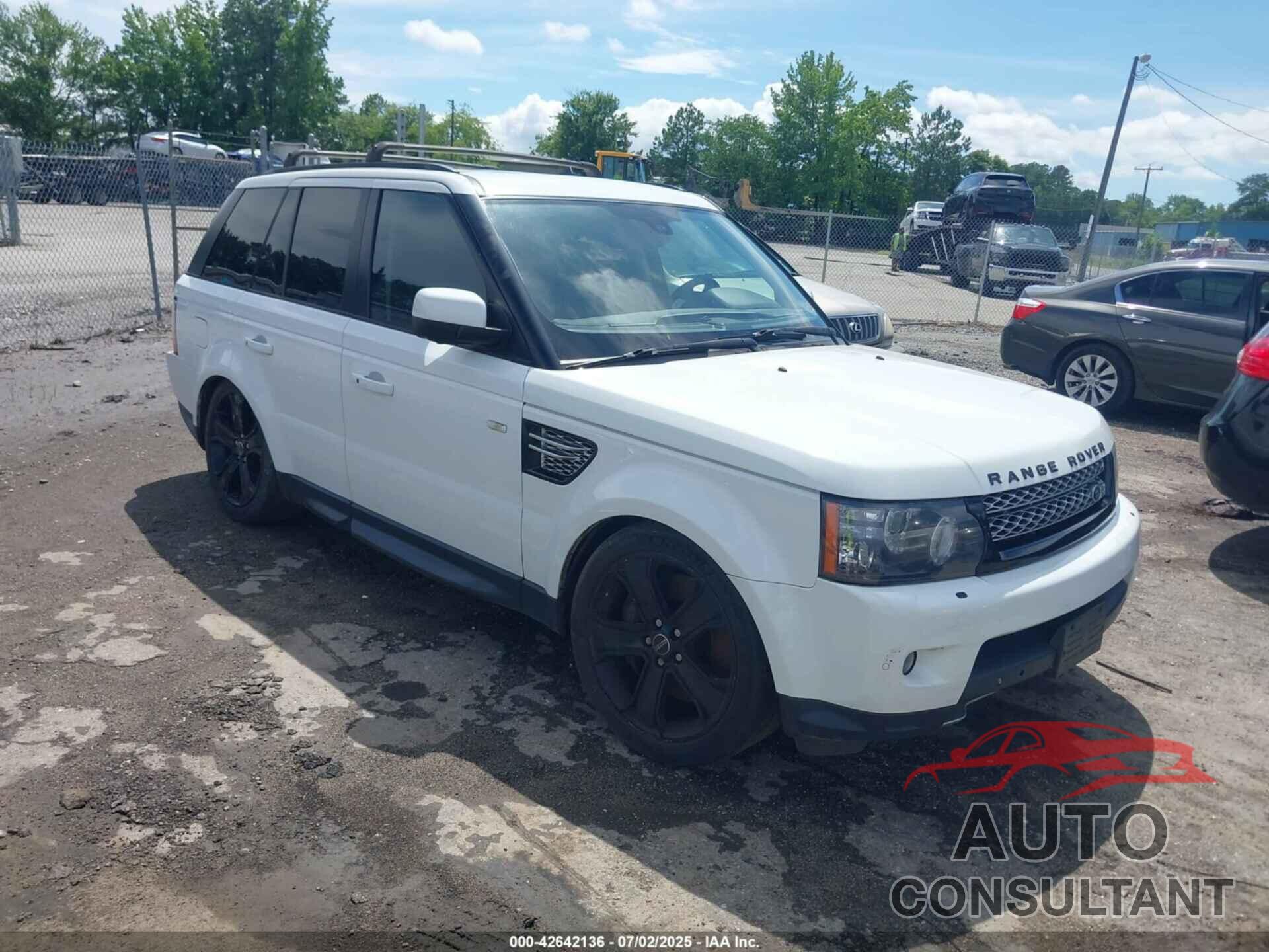LAND ROVER RANGE ROVER SPORT 2012 - SALSH2E44CA751313