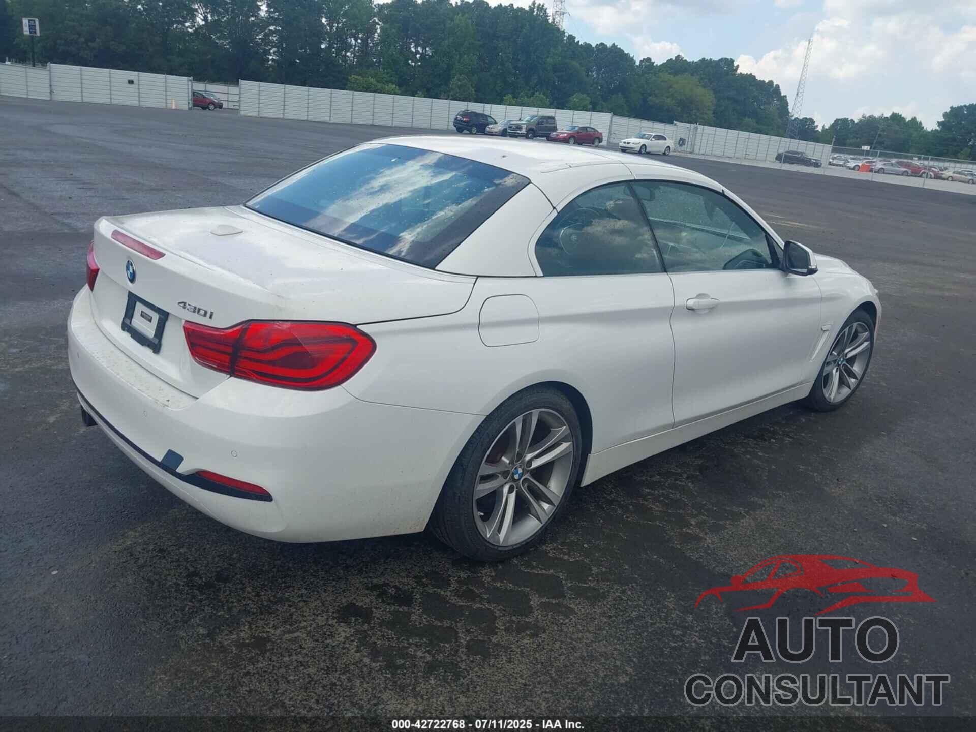 BMW 430I 2018 - WBA4Z1C58JEC59425
