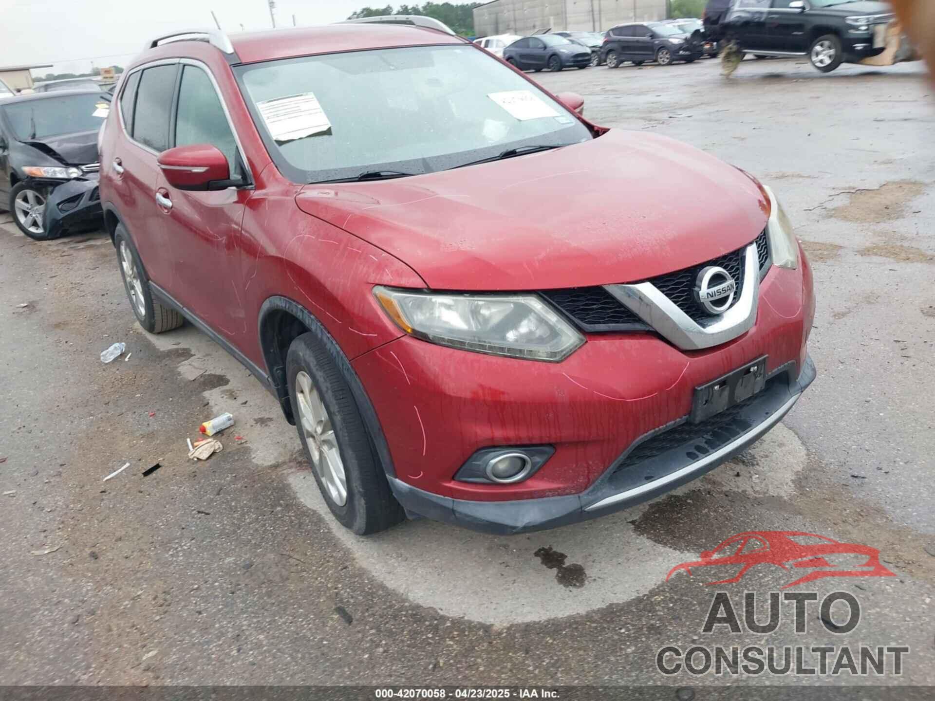 NISSAN ROGUE 2015 - 5N1AT2ML2FC813922