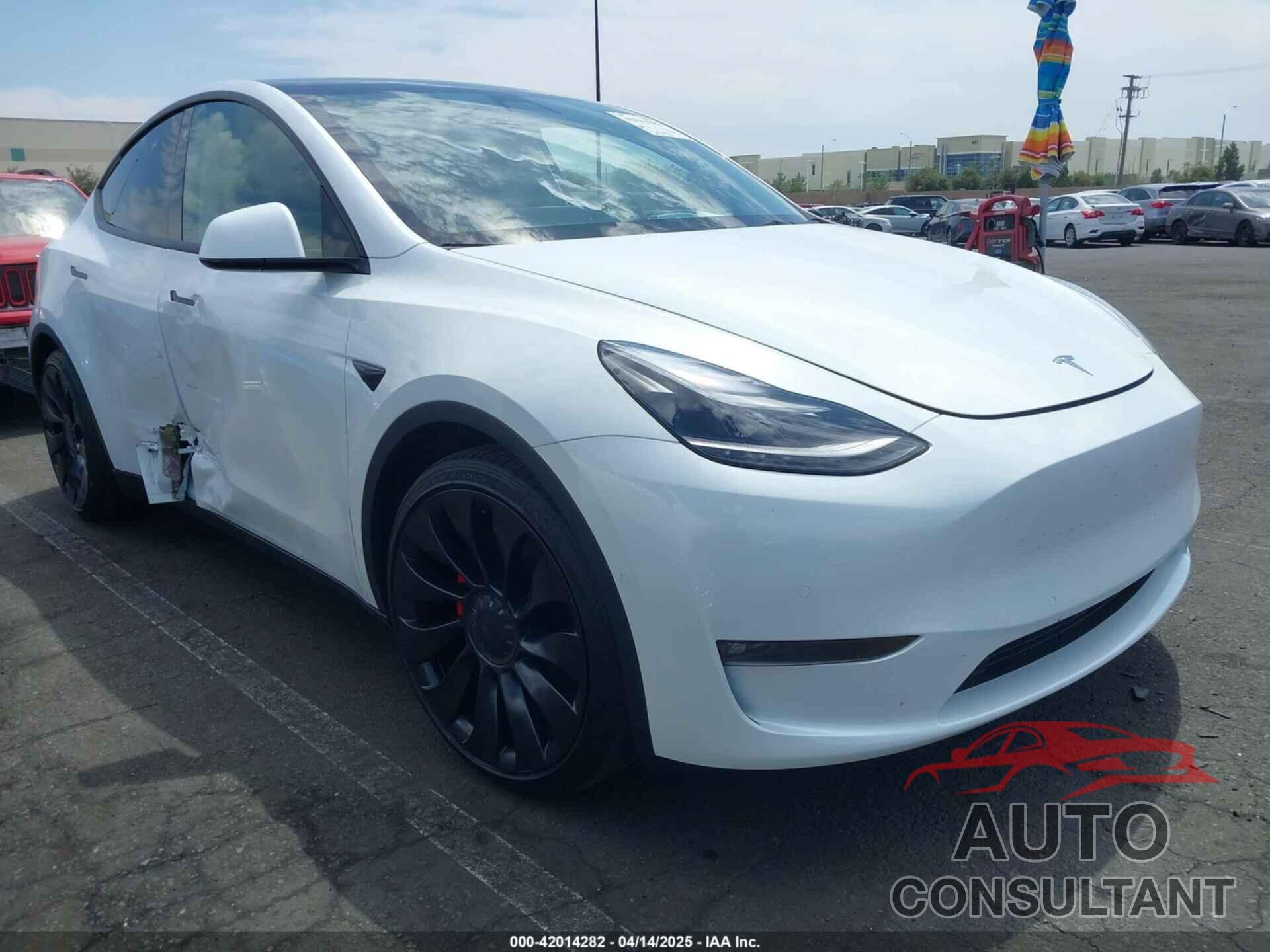 TESLA MODEL Y 2022 - 7SAYGDEF8NF407109