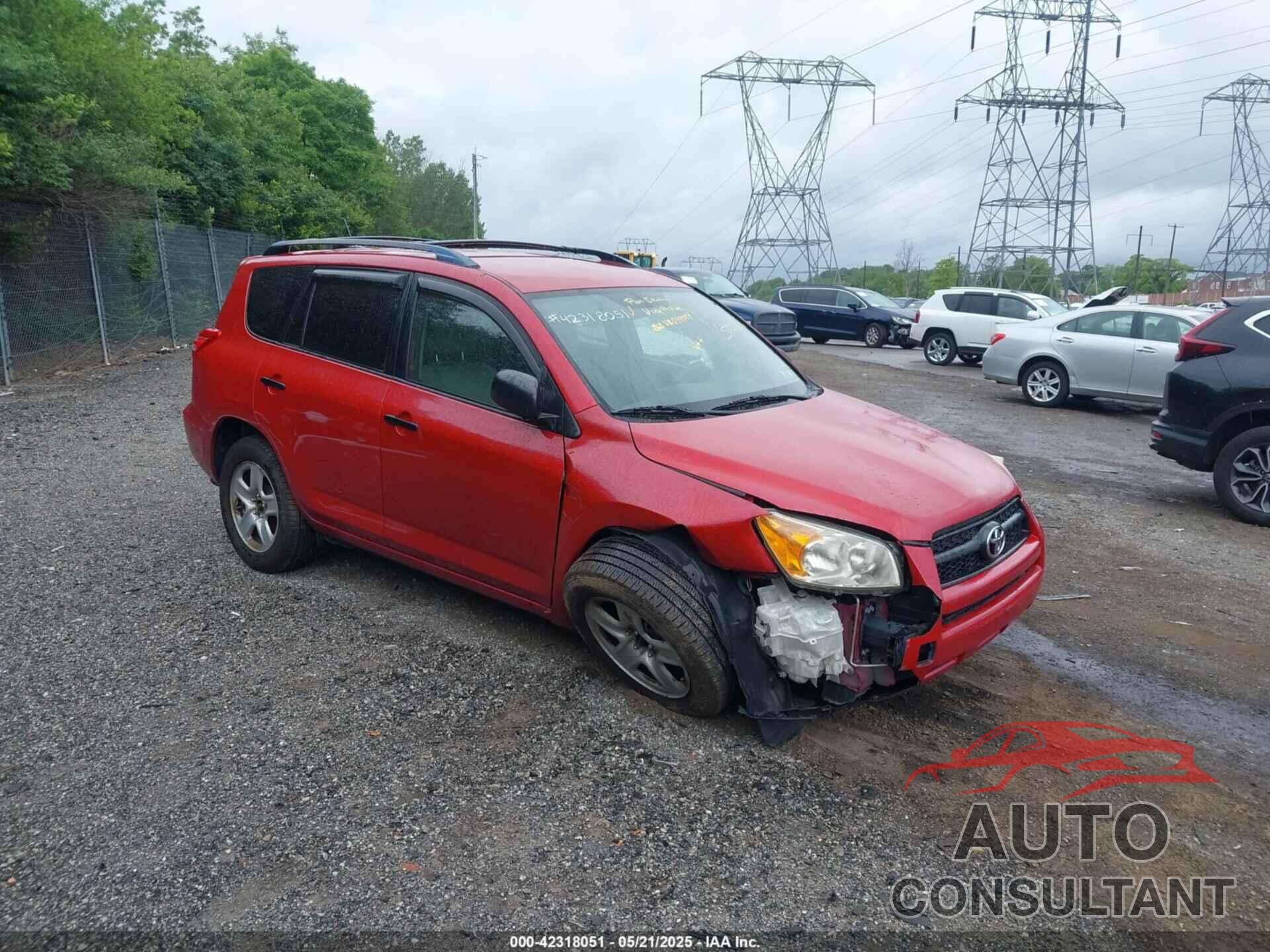 TOYOTA RAV4 2011 - JTMBF4DV7BD039989