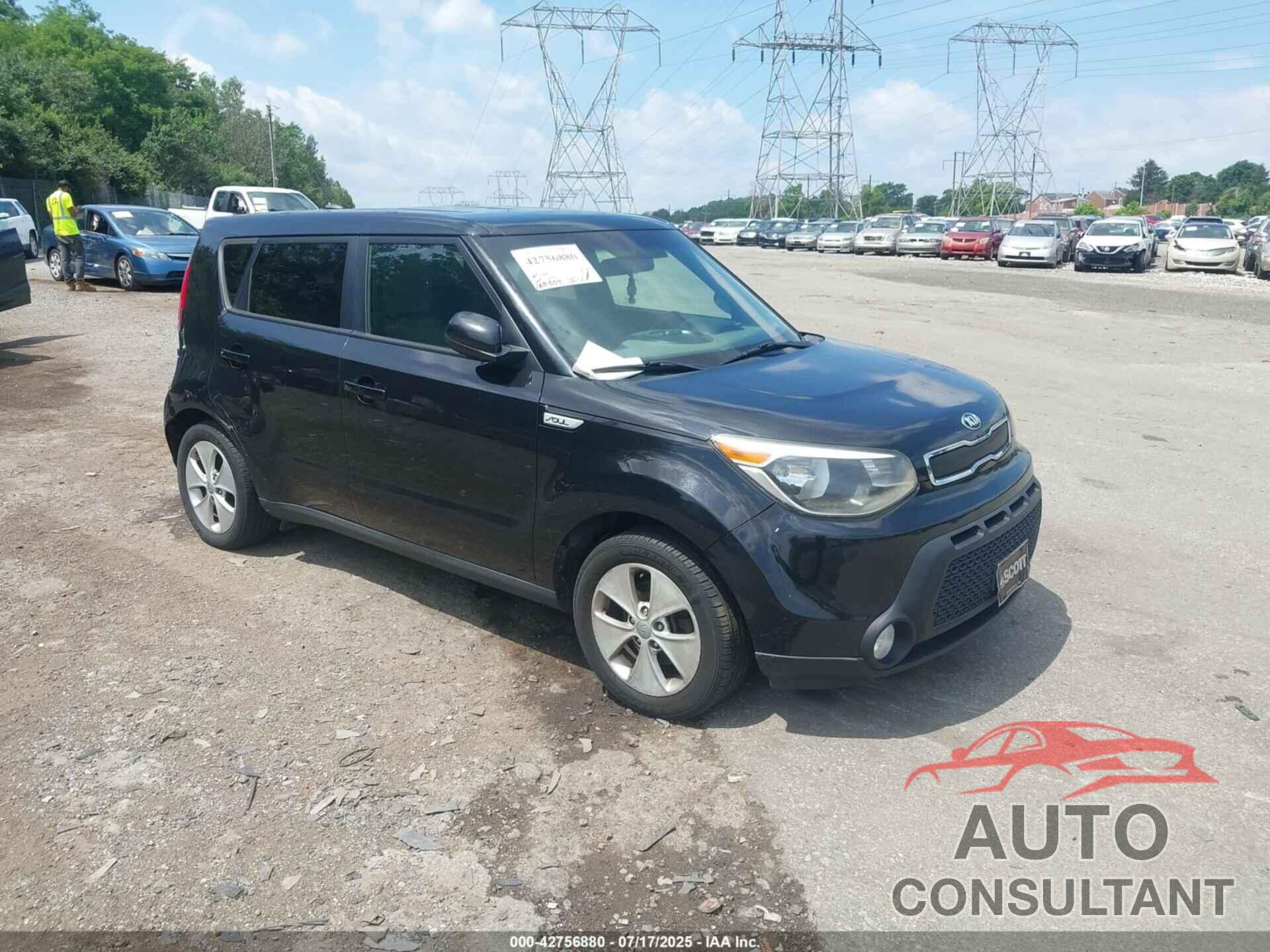 KIA SOUL 2015 - KNDJN2A25F7213740