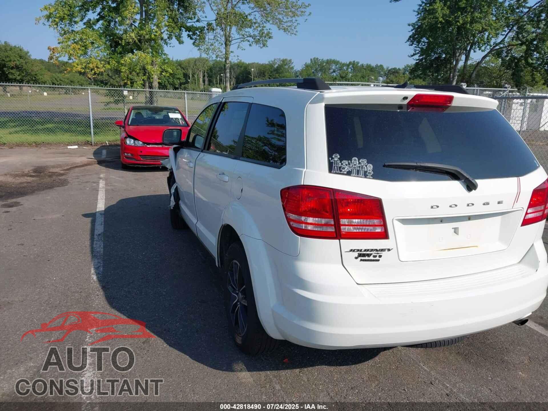 DODGE JOURNEY 2017 - 3C4PDCAB5HT608079