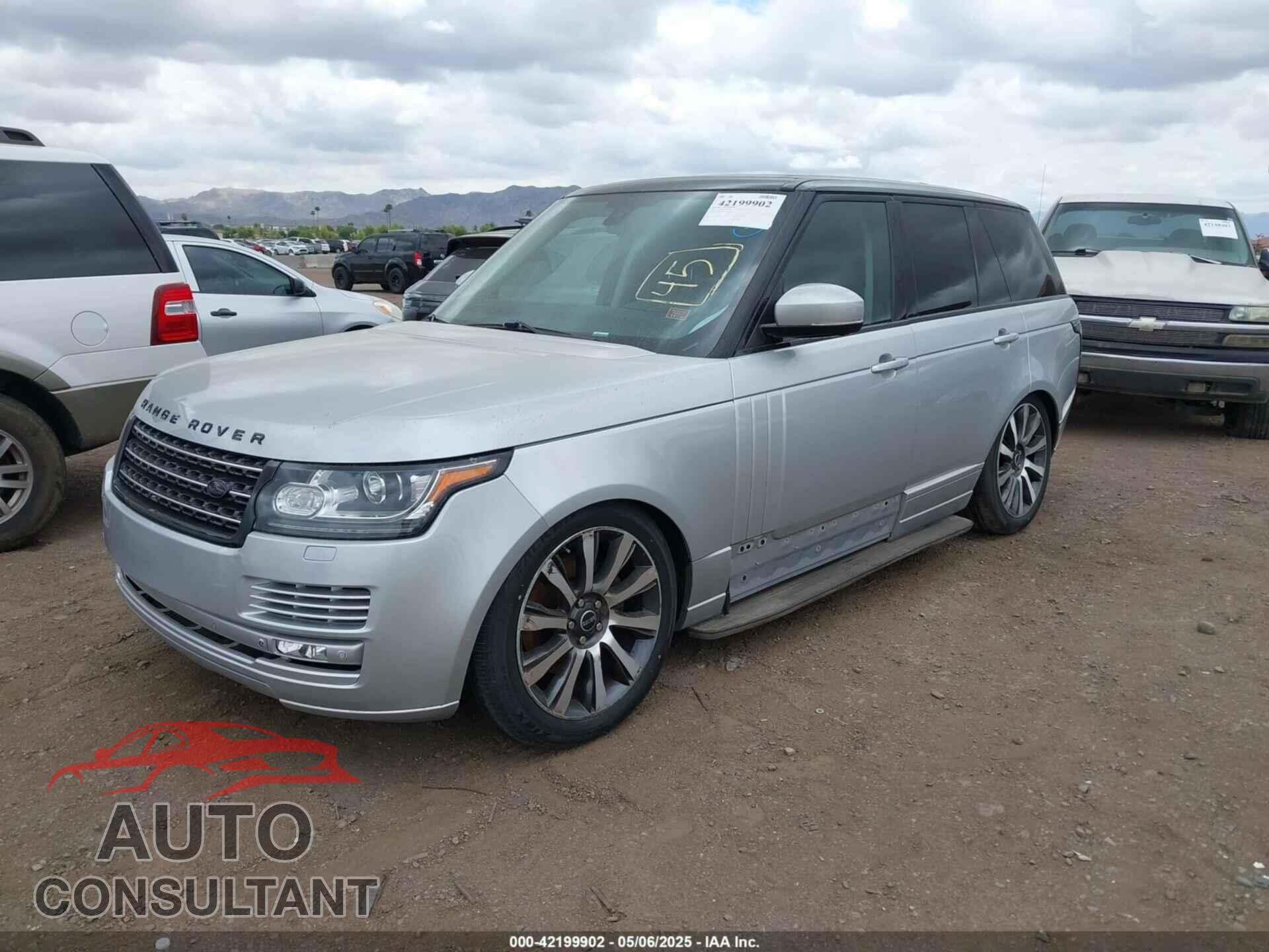 LAND ROVER RANGE ROVER 2015 - SALGS2VF8FA210651