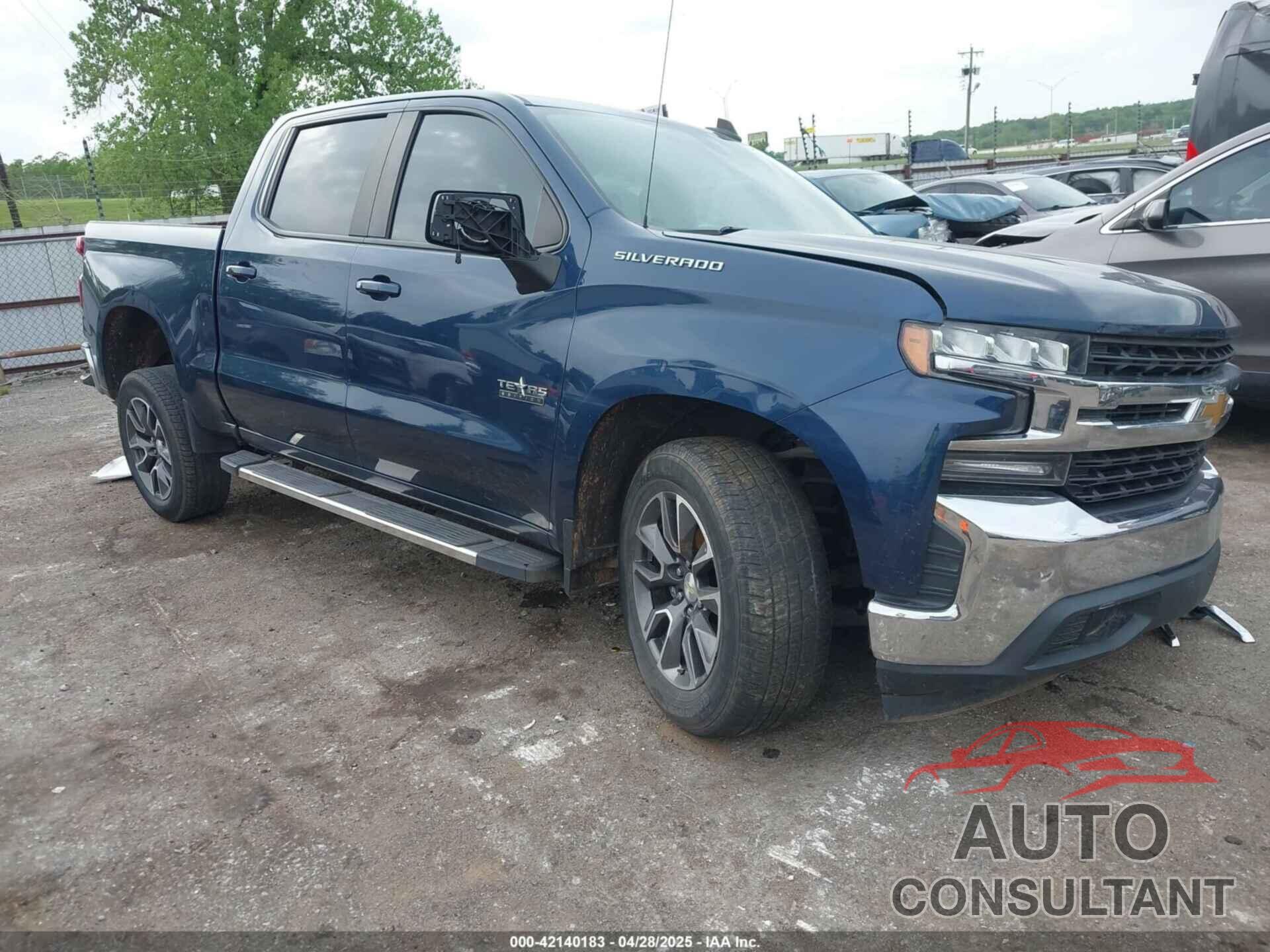 CHEVROLET SILVERADO 1500 2020 - 3GCPWCEDXLG412713