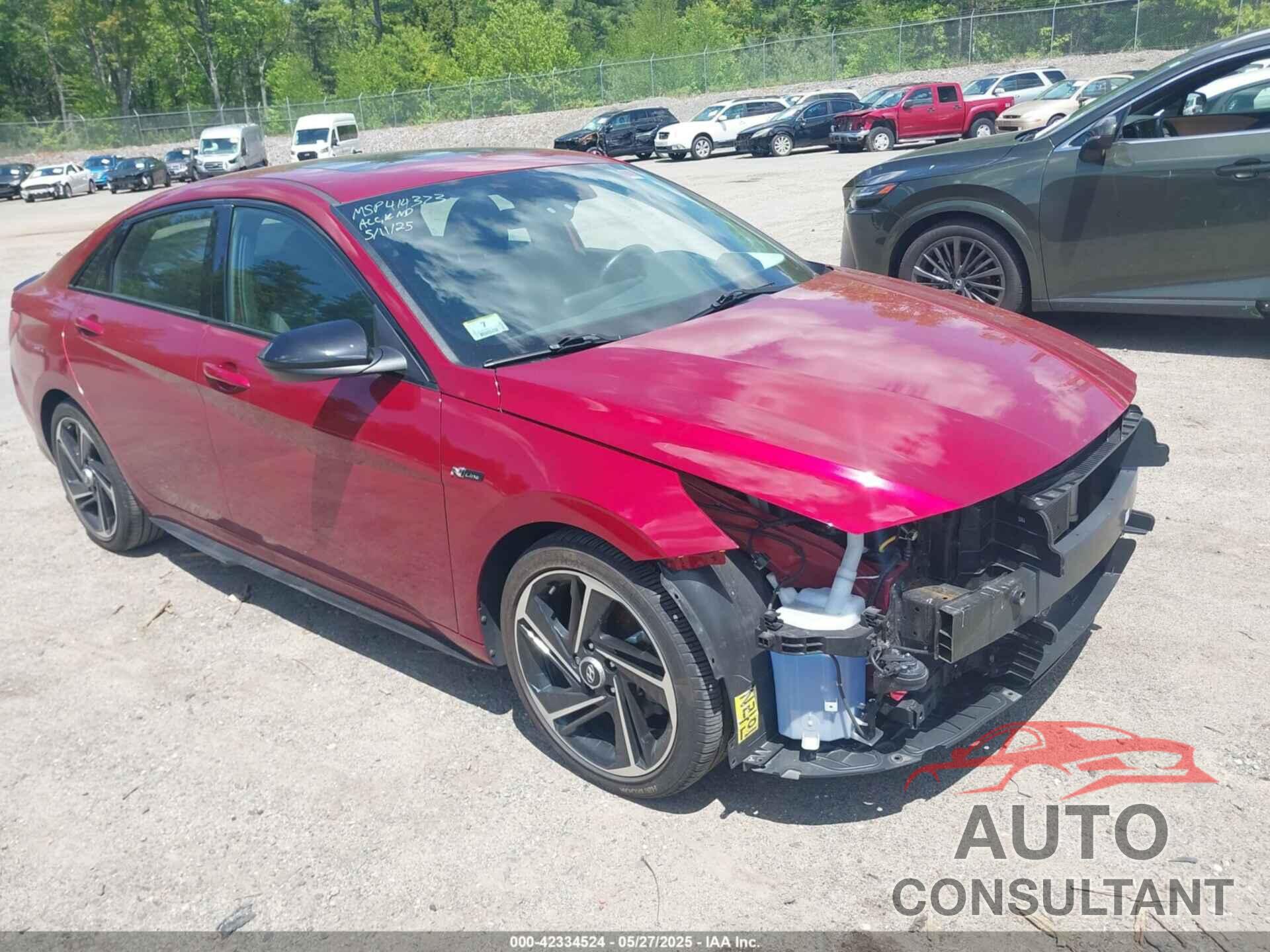 HYUNDAI ELANTRA 2023 - KMHLR4AF4PU587136