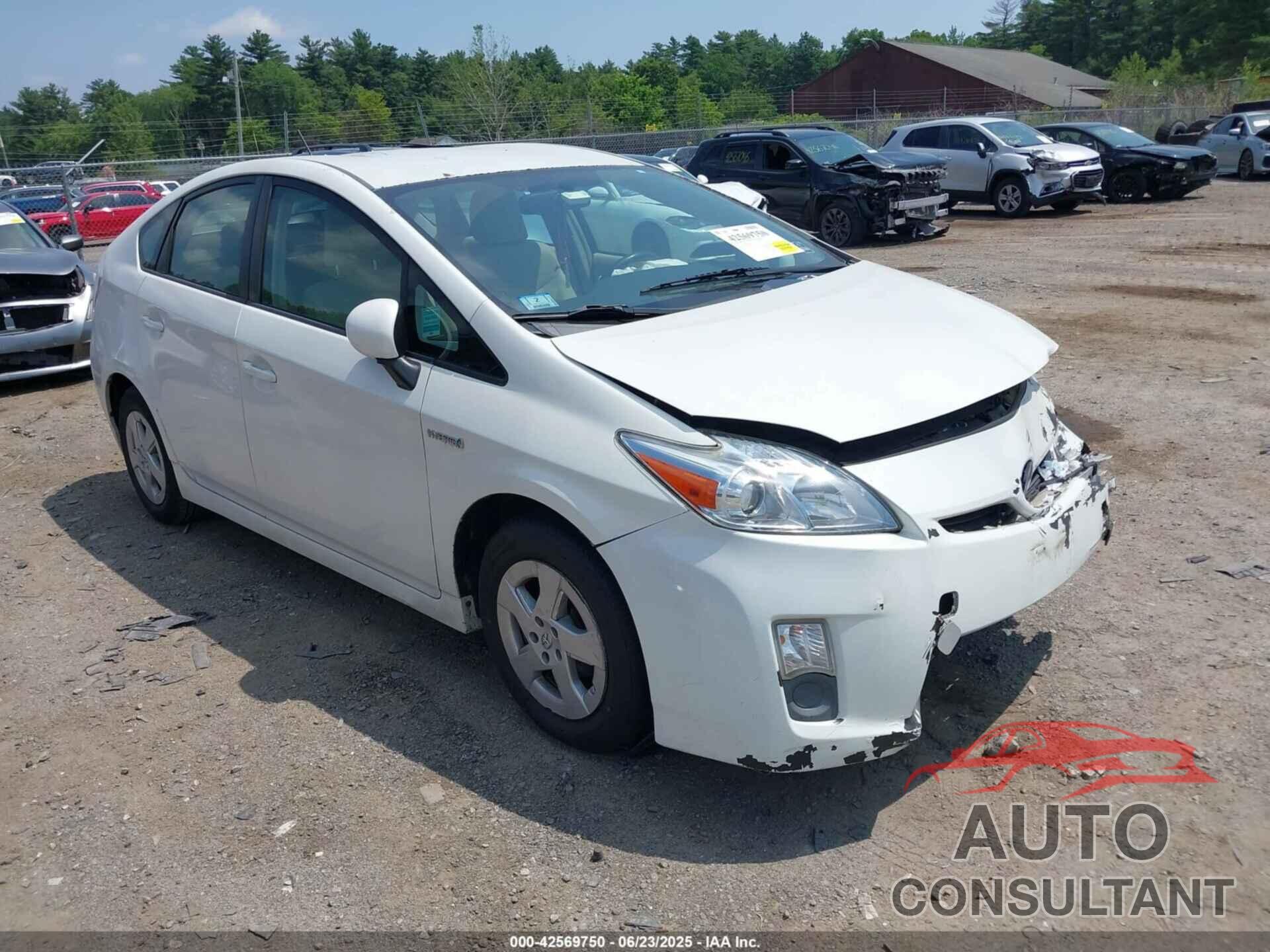 TOYOTA PRIUS 2010 - JTDKN3DU9A0011847