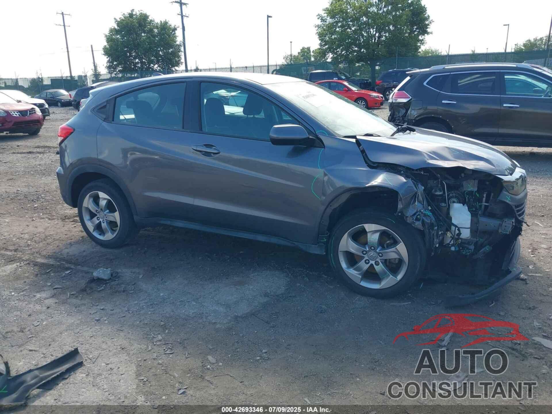 HONDA HR-V 2019 - 3CZRU6H34KG710038