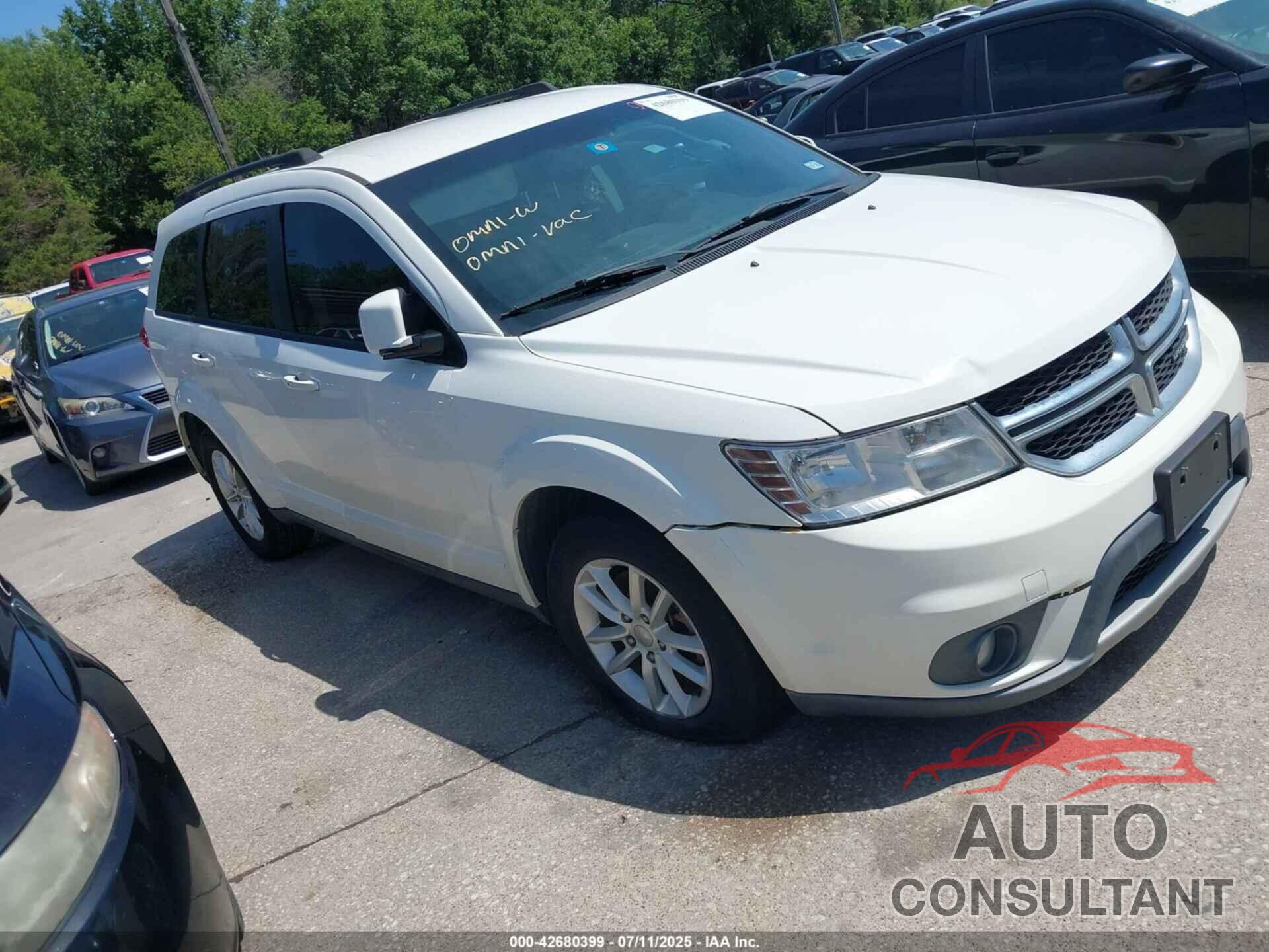 DODGE JOURNEY 2014 - 3C4PDCBG9ET296919