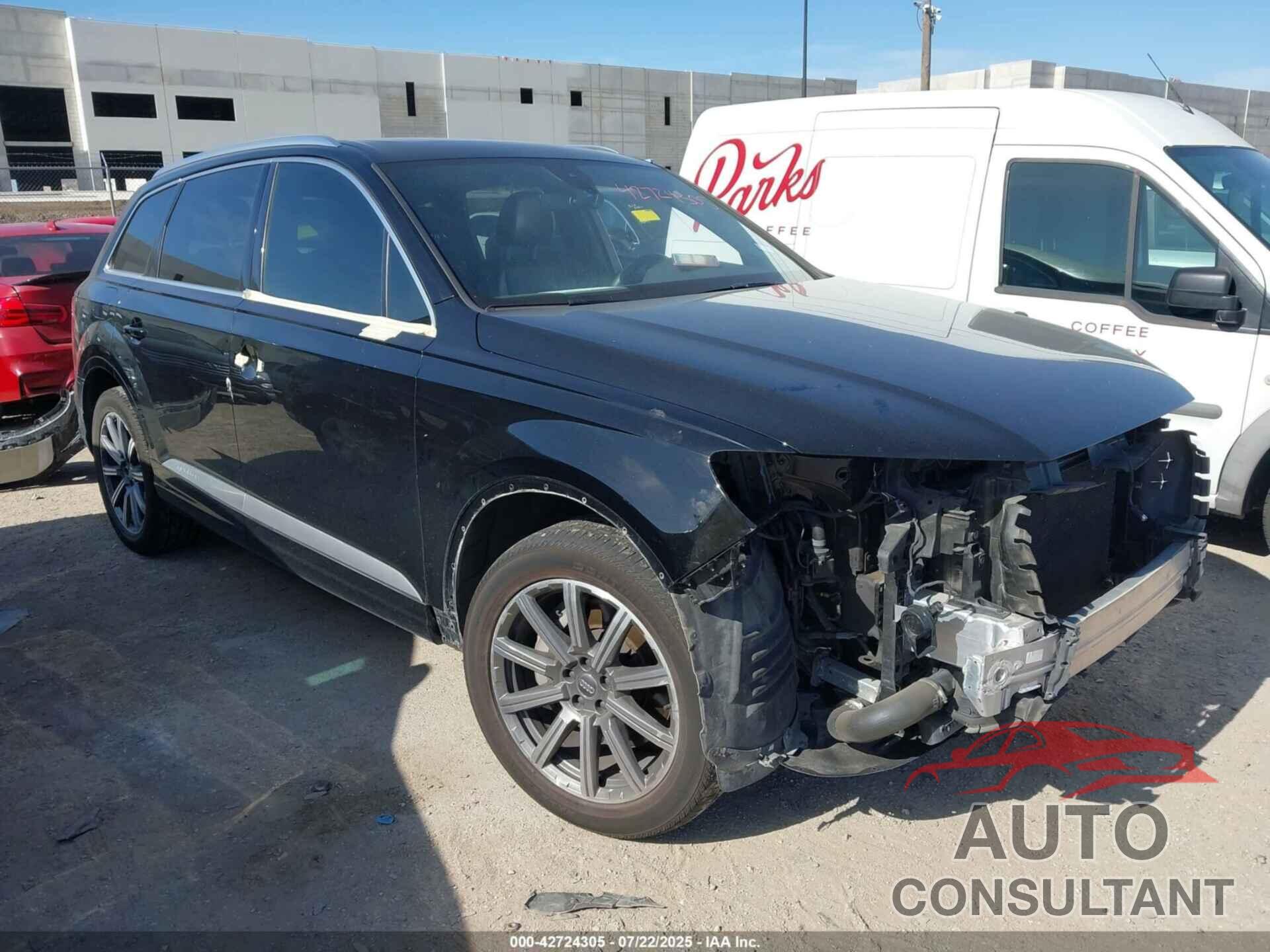 AUDI Q7 2019 - WA1LHAF78KD042468