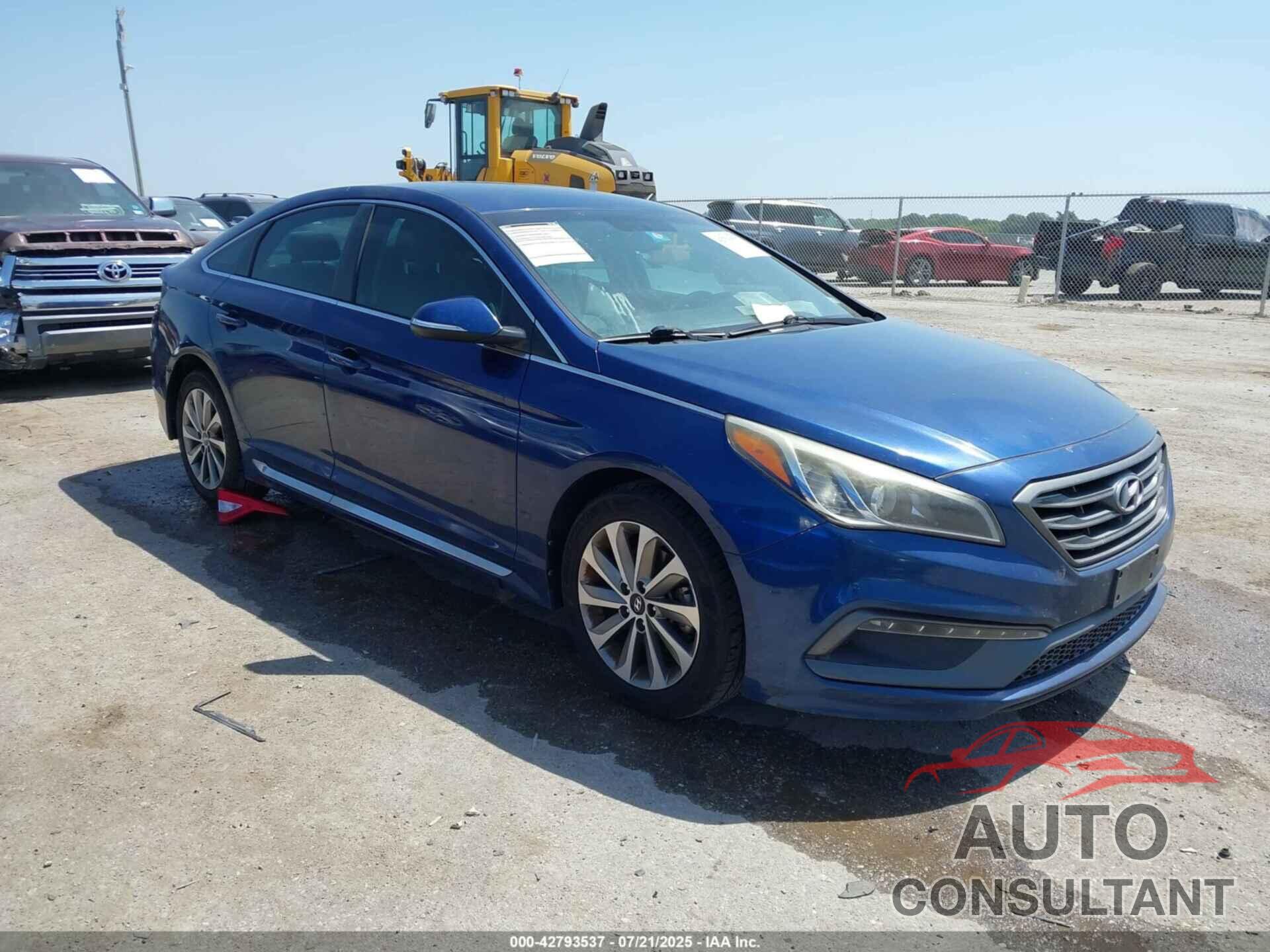 HYUNDAI SONATA 2016 - 5NPE34AF4GH267761