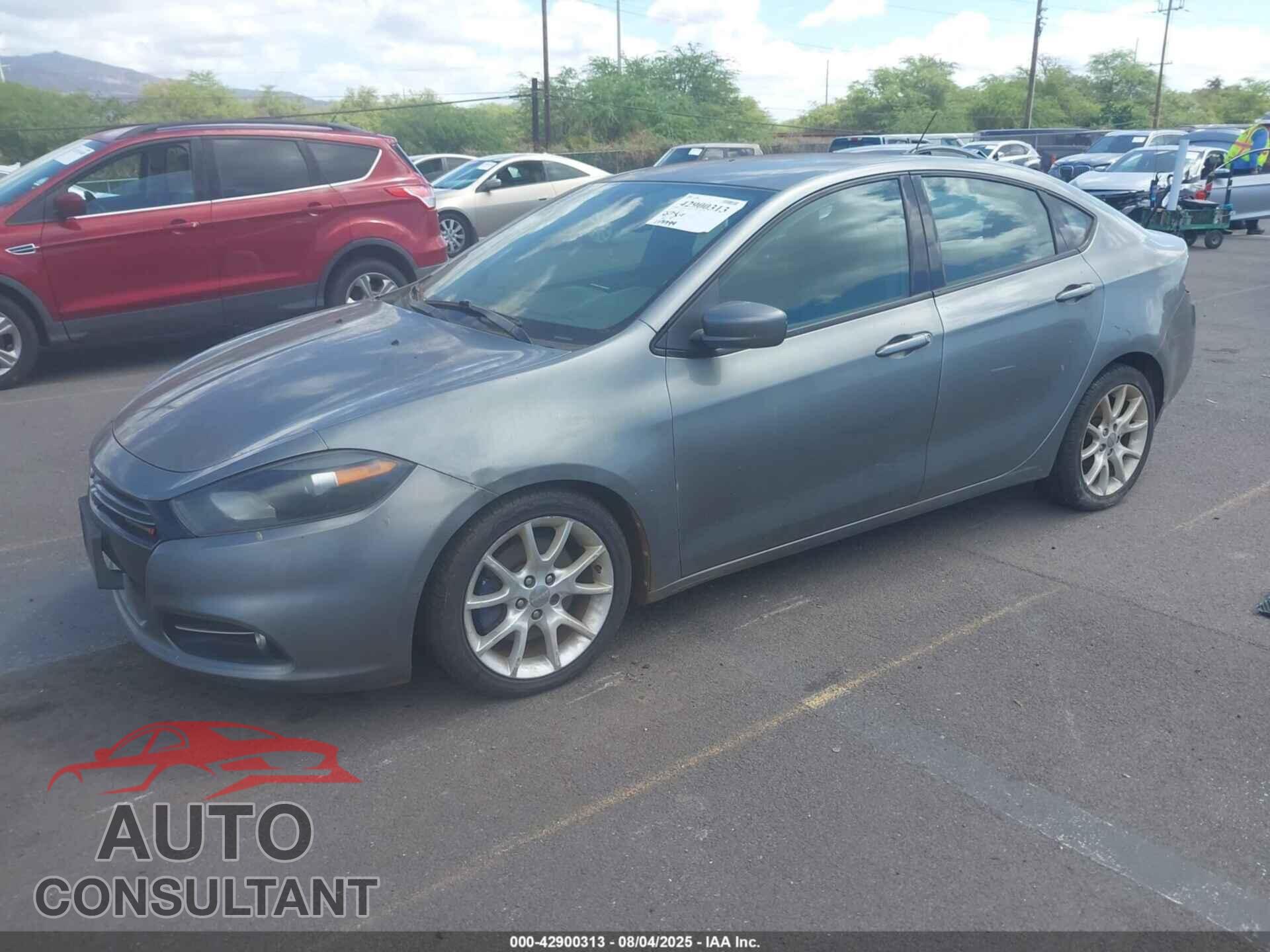 DODGE DART 2013 - 1C3CDFBA3DD123224
