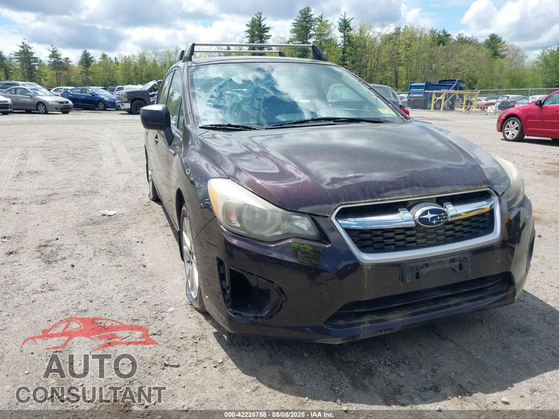 SUBARU IMPREZA 2012 - JF1GPAA68CH223952