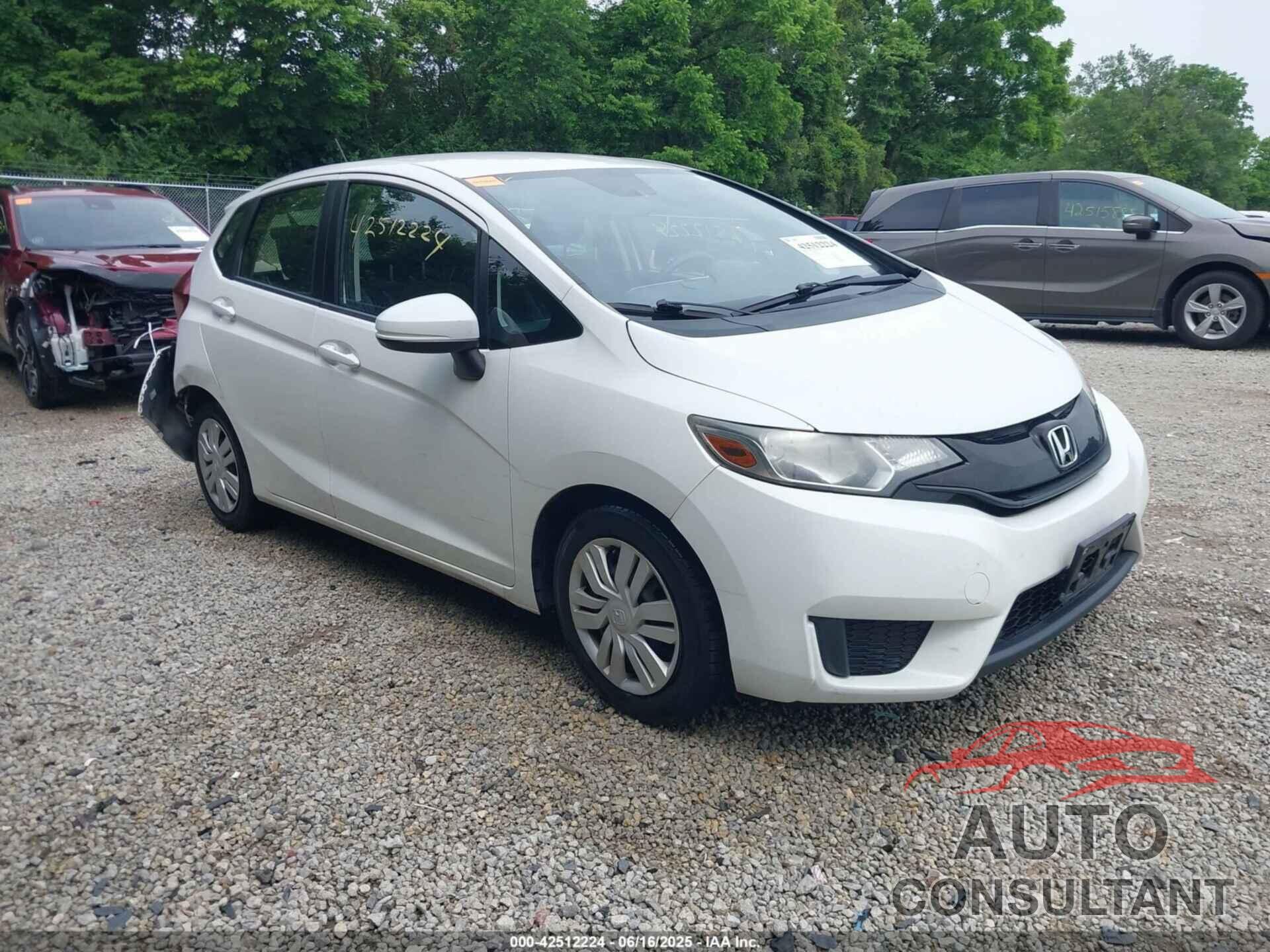 HONDA FIT 2016 - JHMGK5H57GX001748
