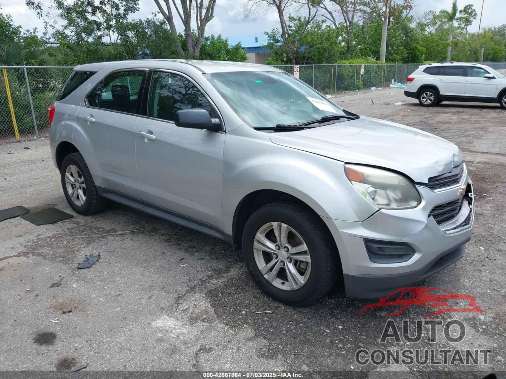 CHEVROLET EQUINOX 2017 - 2GNALBEK6H6105668