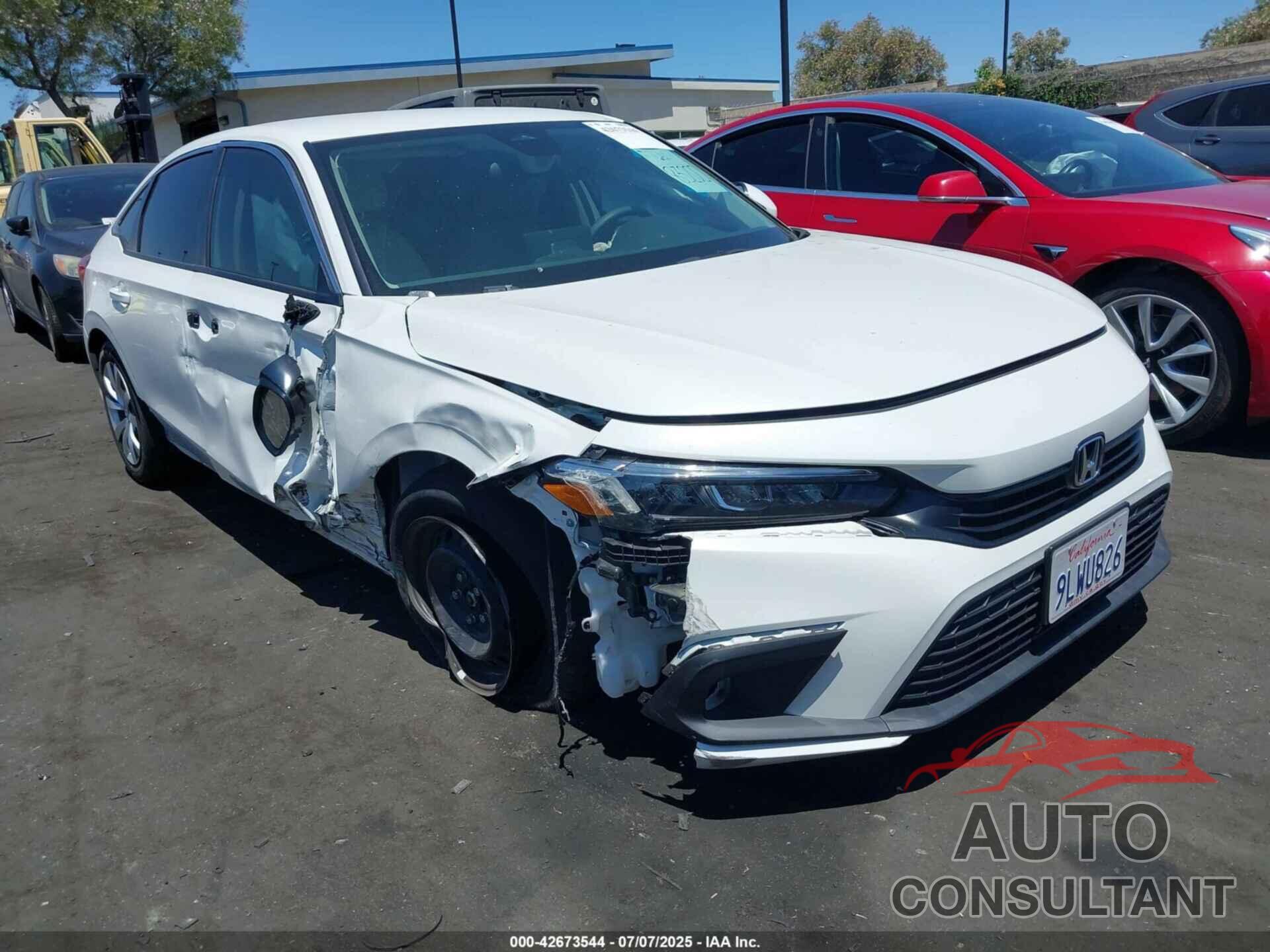 HONDA CIVIC 2024 - 2HGFE2F24RH562462
