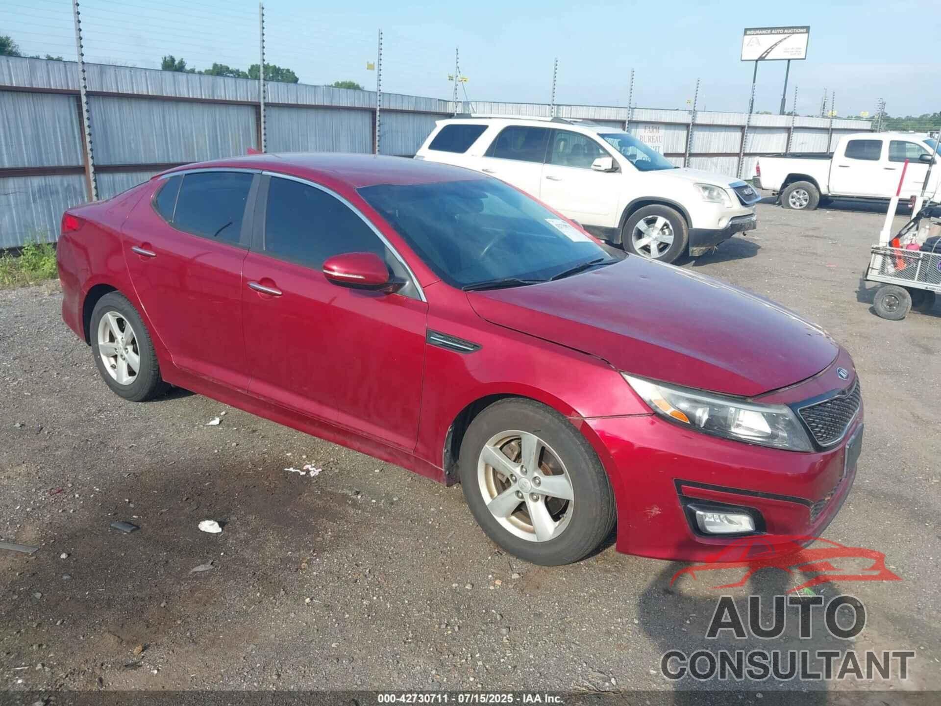 KIA OPTIMA 2014 - 5XXGM4A72EG266647