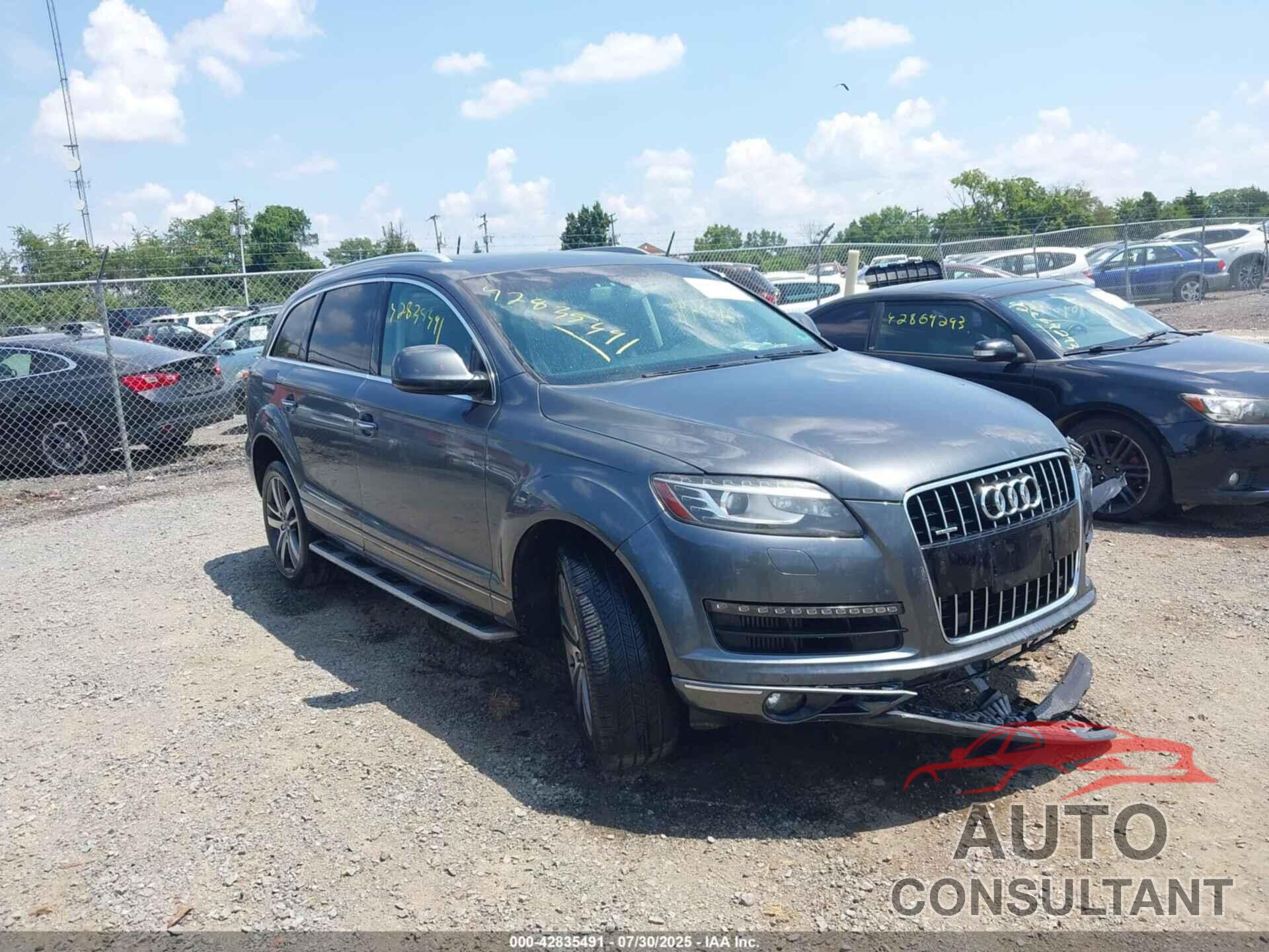 AUDI Q7 2013 - WA1LMAFE7DD013041