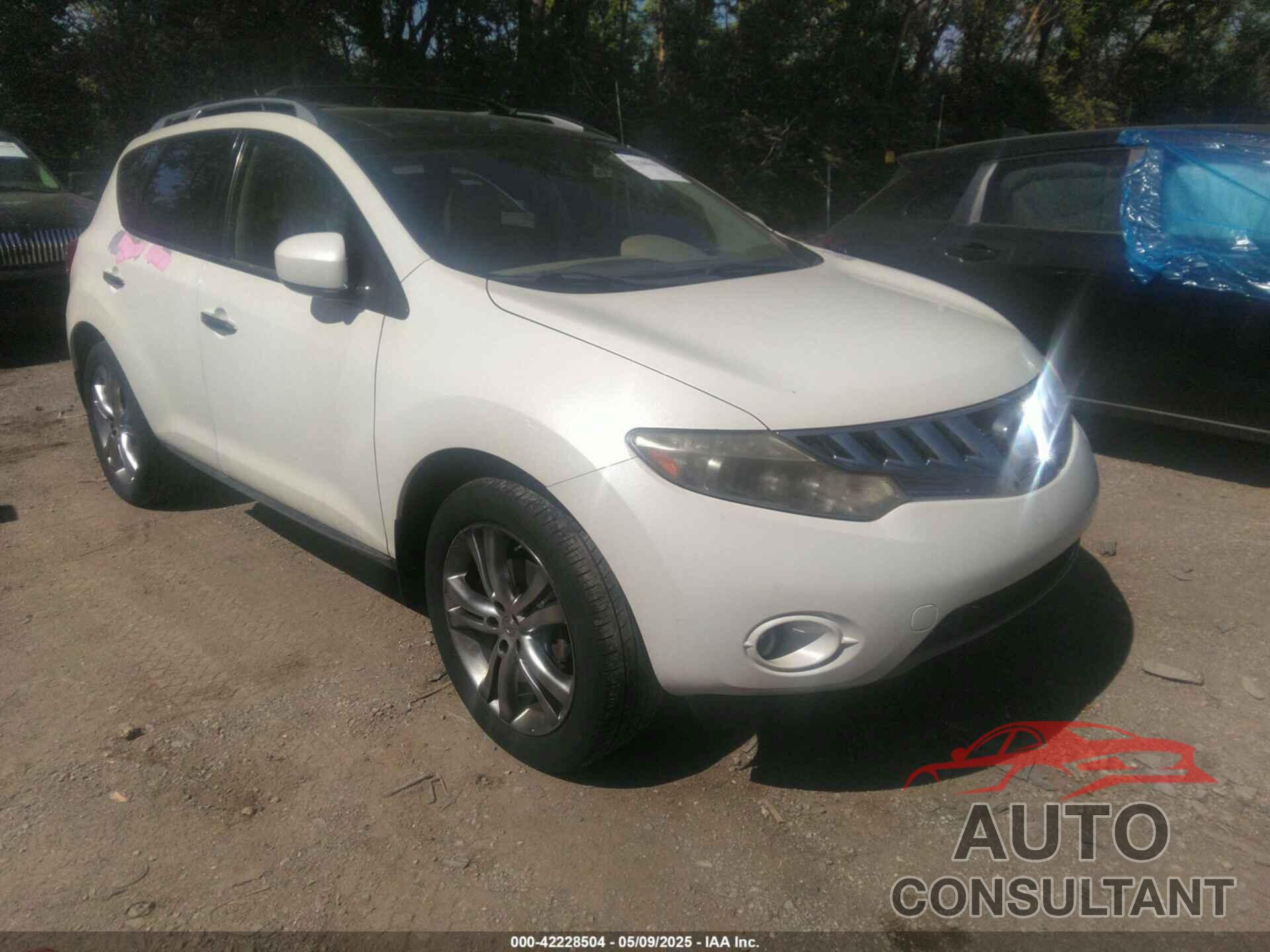 NISSAN MURANO 2009 - JN8AZ18W09W111946