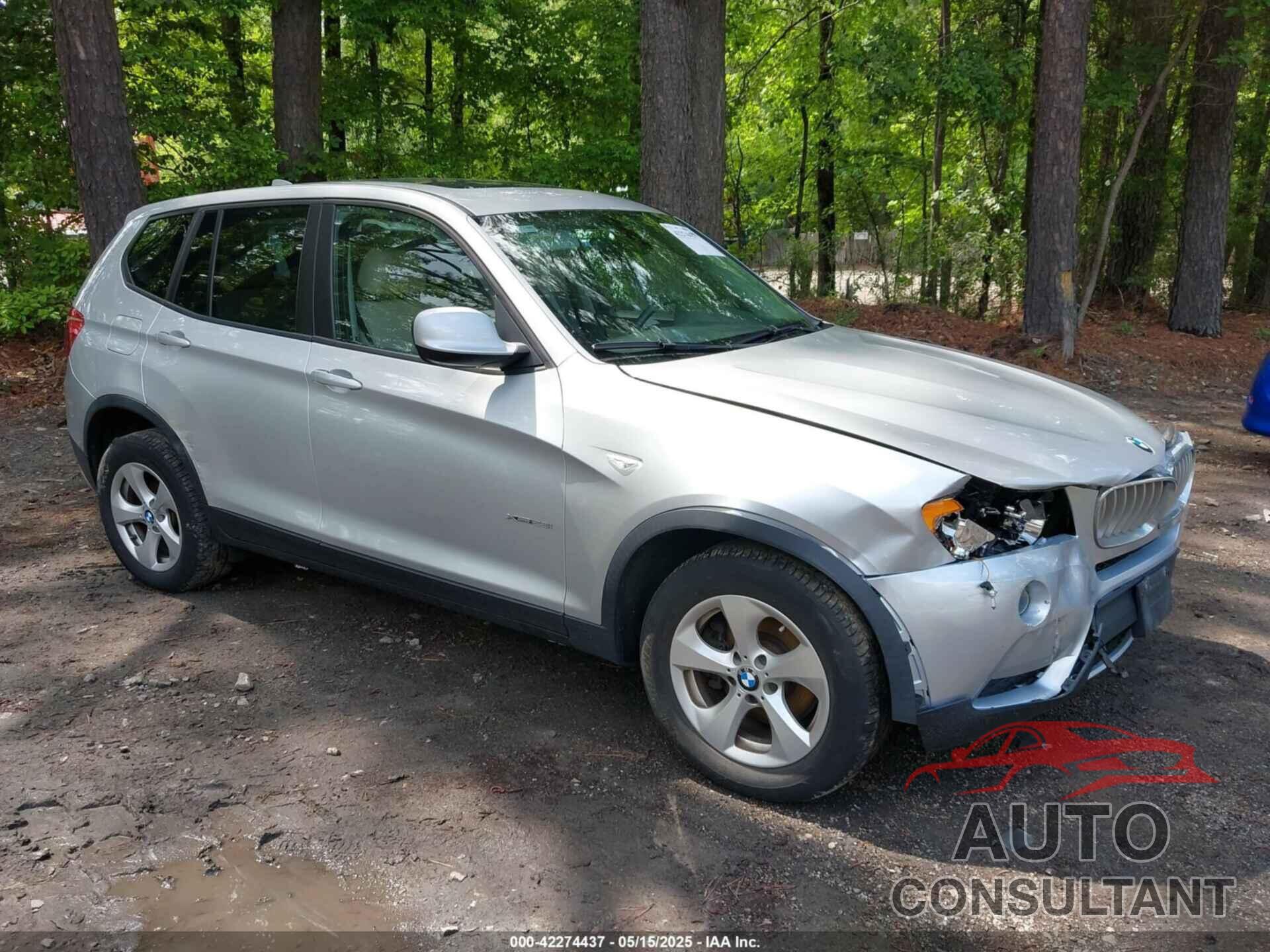 BMW X3 2011 - 5UXWX5C5XBL709397