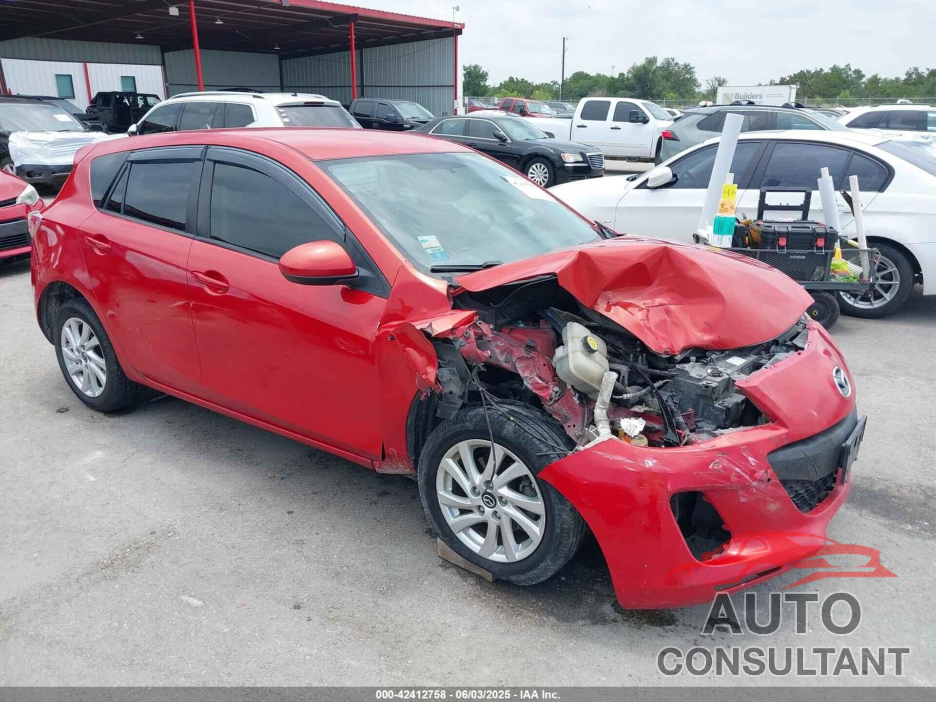 MAZDA MAZDA3 2013 - JM1BL1L79D1769188