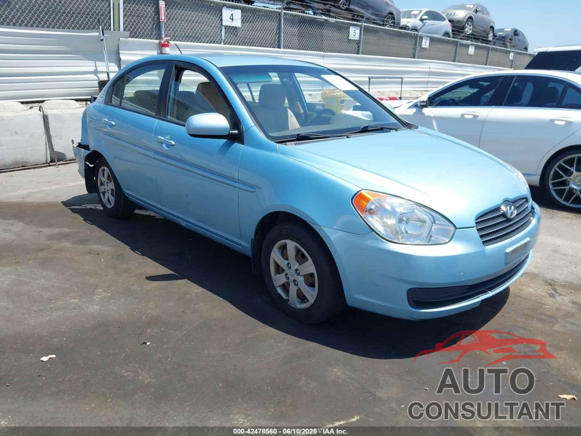HYUNDAI ACCENT 2010 - KMHCN4AC4AU508332