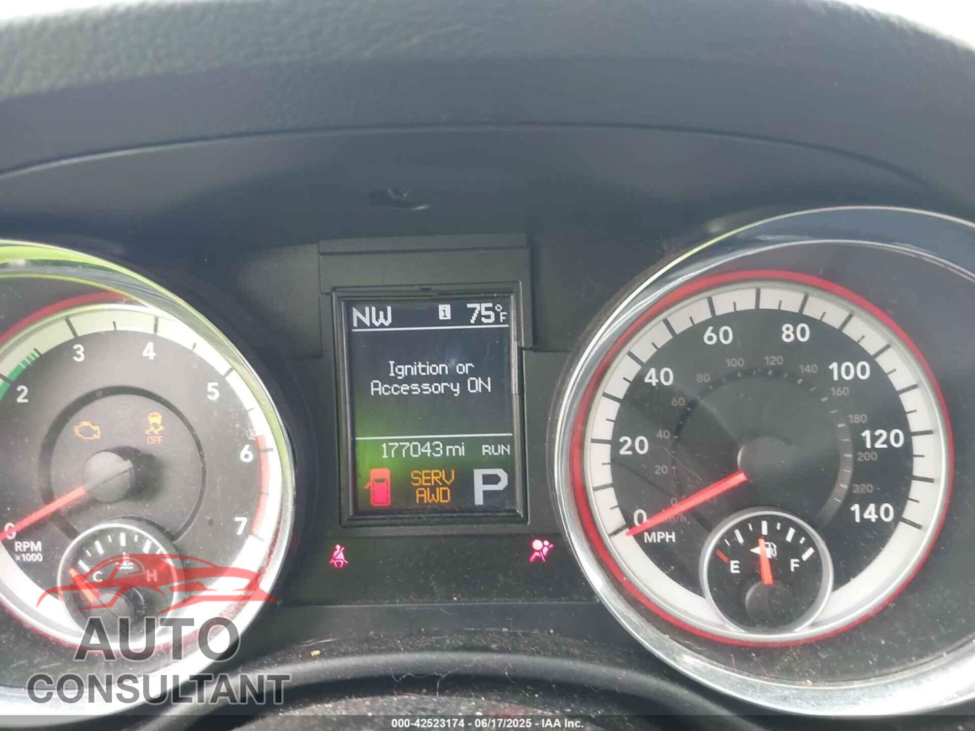 DODGE DURANGO 2011 - 1D4SE6GT9BC682703