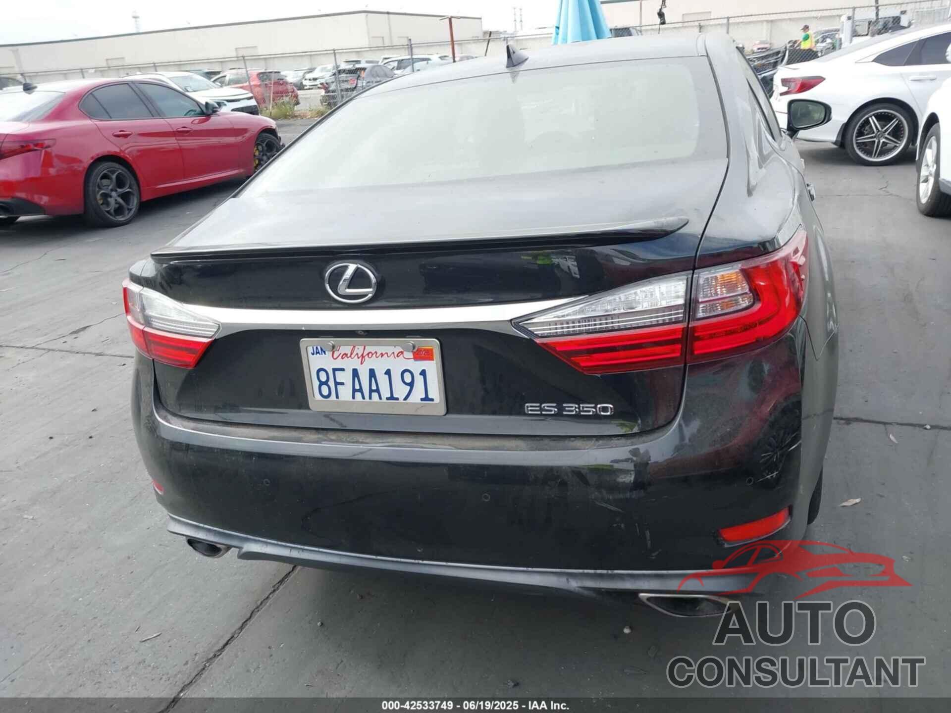 LEXUS ES 350 2016 - JTHBK1GG5G2220291