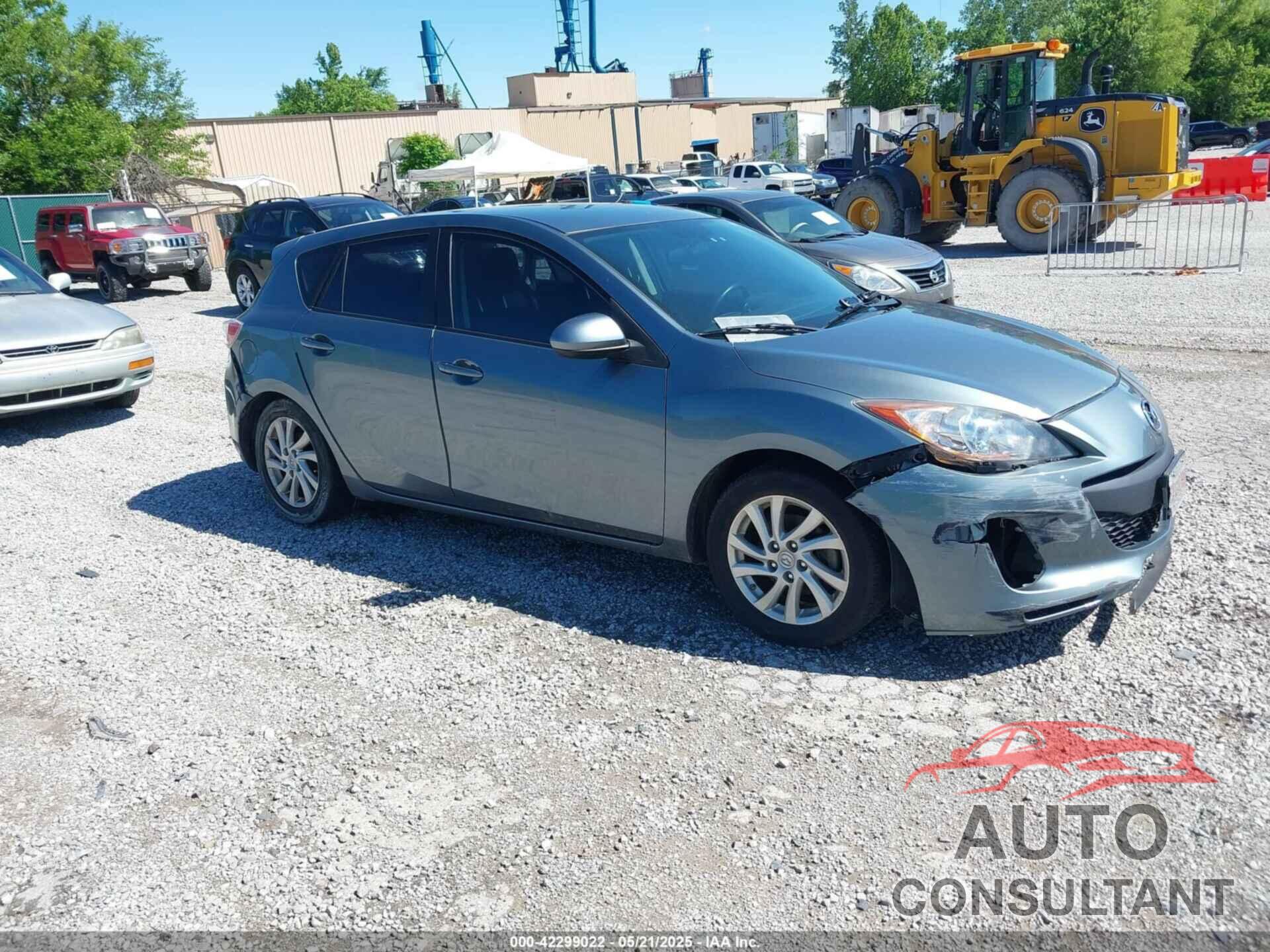 MAZDA MAZDA3 2012 - JM1BL1L75C1619674