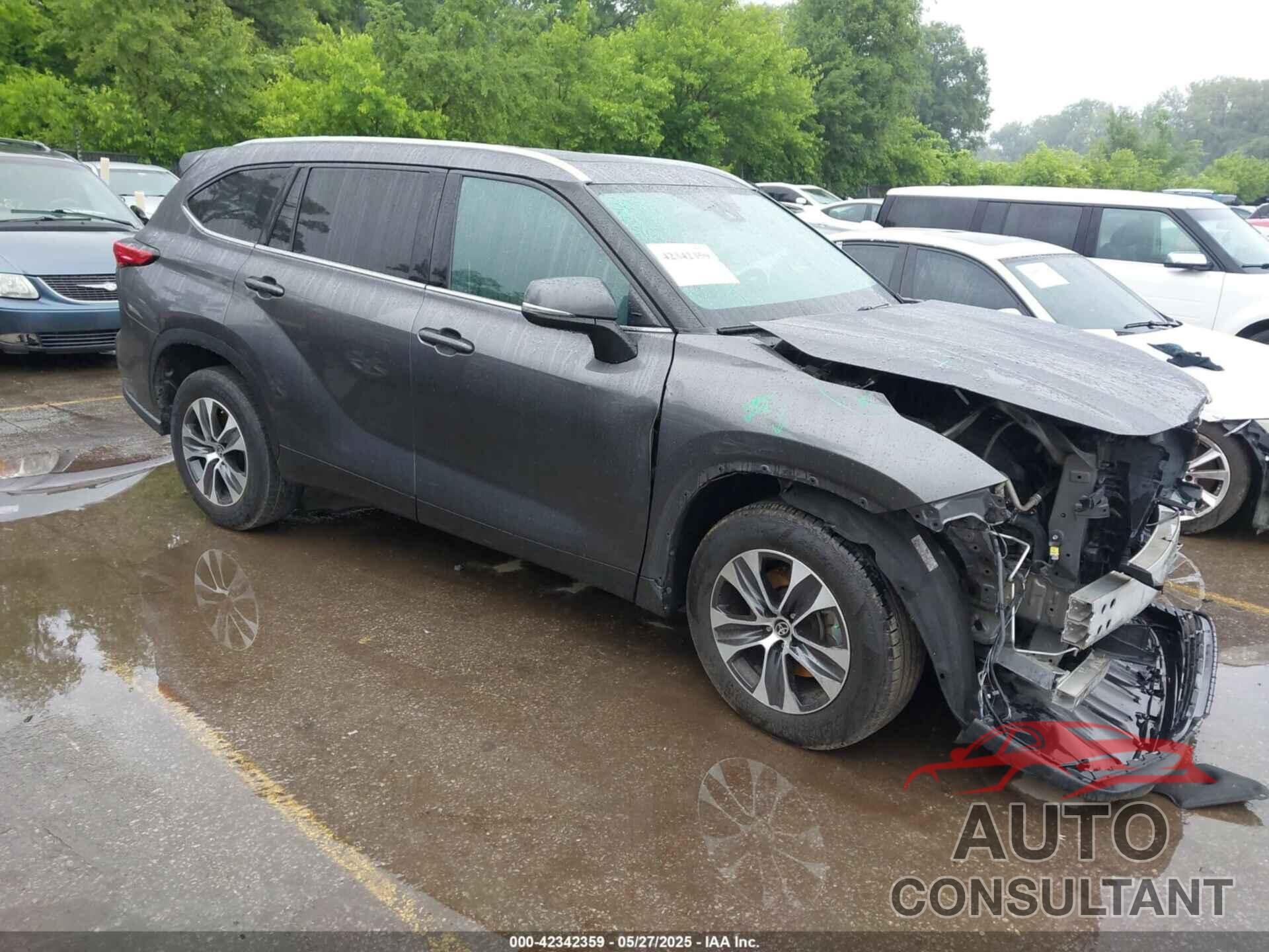 TOYOTA HIGHLANDER 2021 - 5TDGZRAH2MS056134