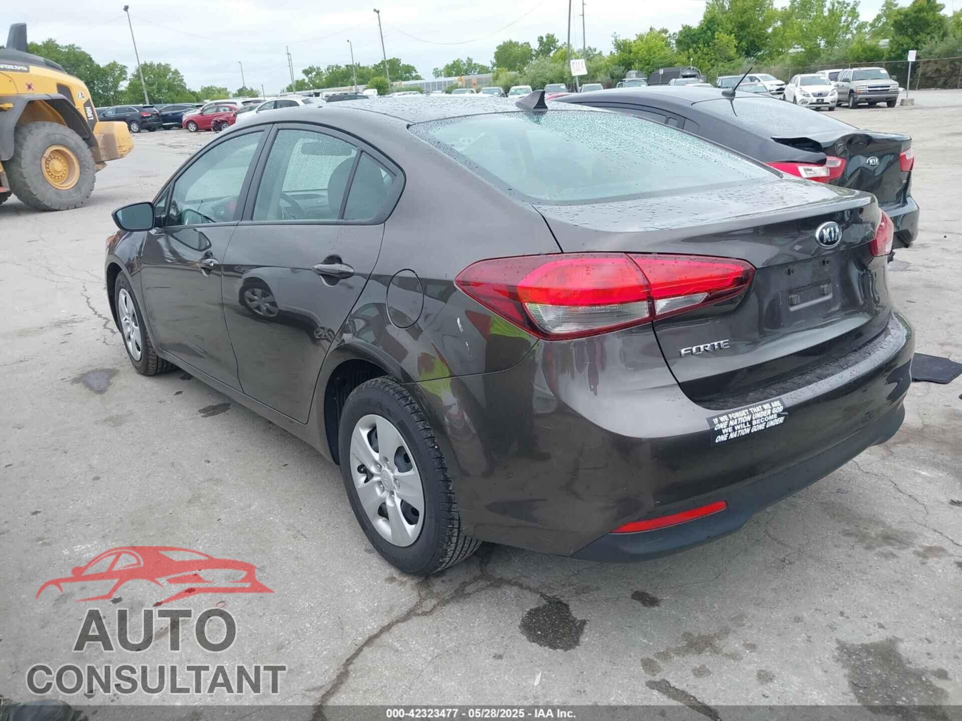 KIA FORTE 2017 - 3KPFK4A77HE086630