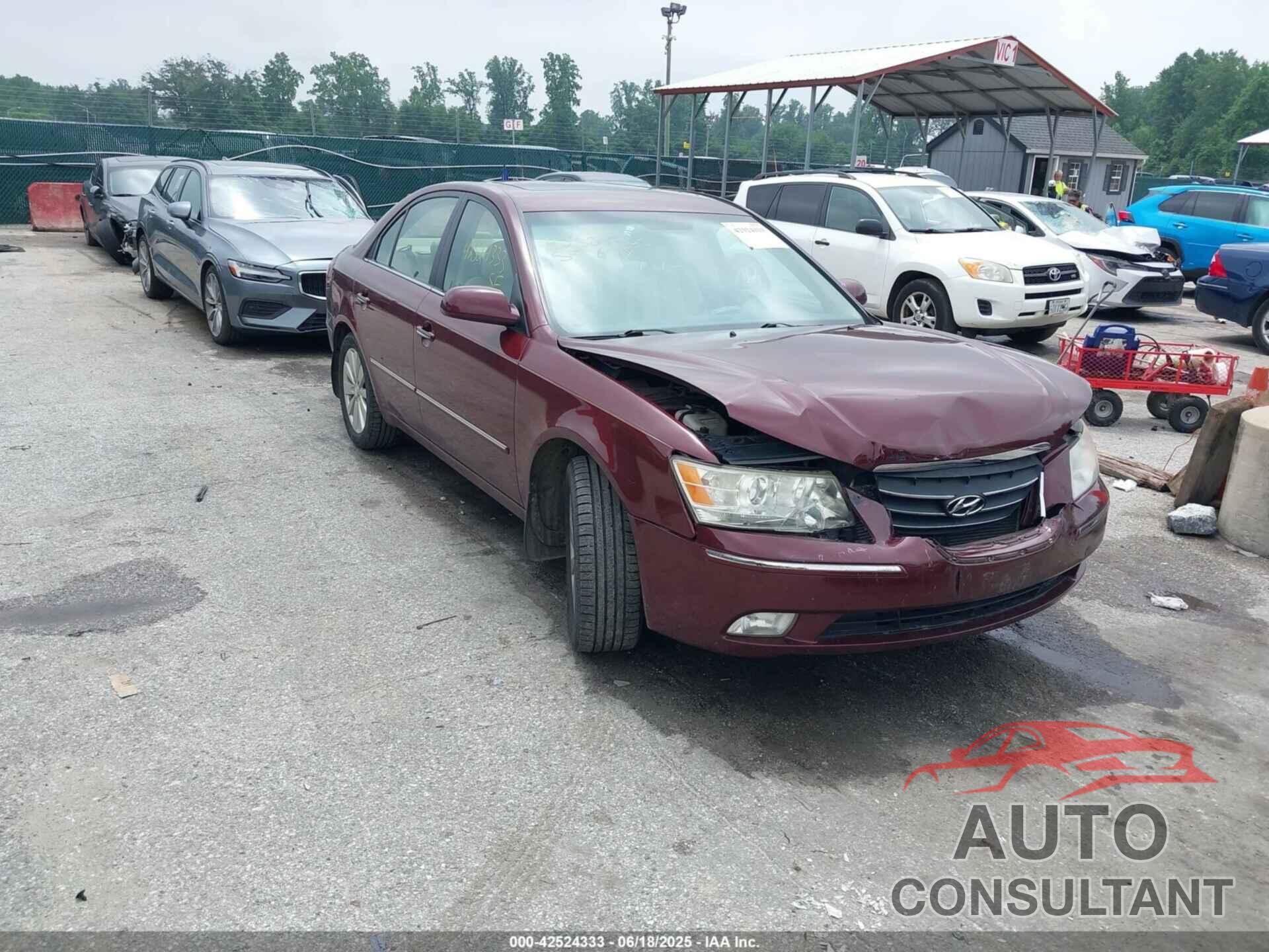 HYUNDAI SONATA 2009 - 5NPEU46C59H446129