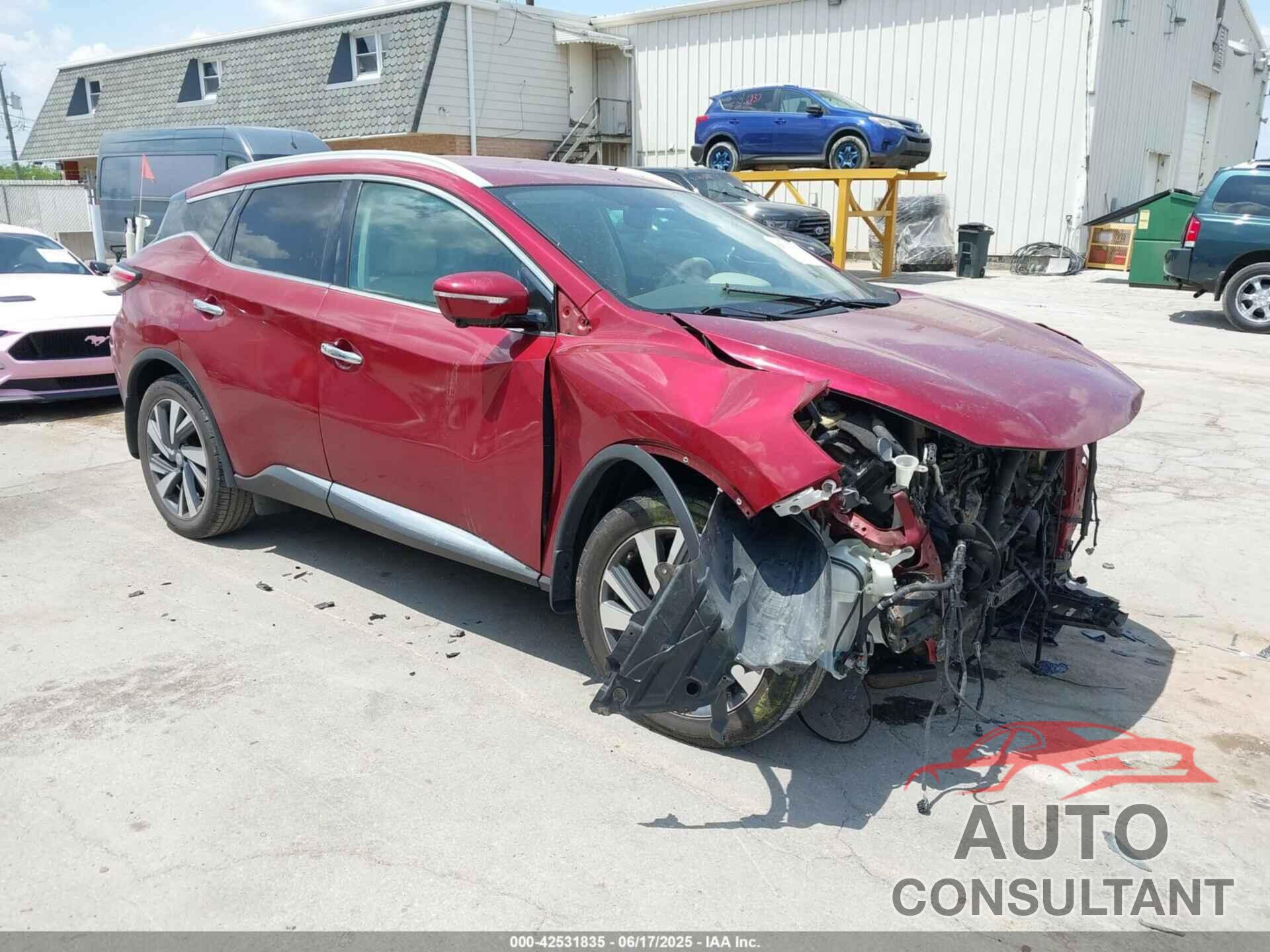 NISSAN MURANO 2015 - 5N1AZ2MH9FN205197