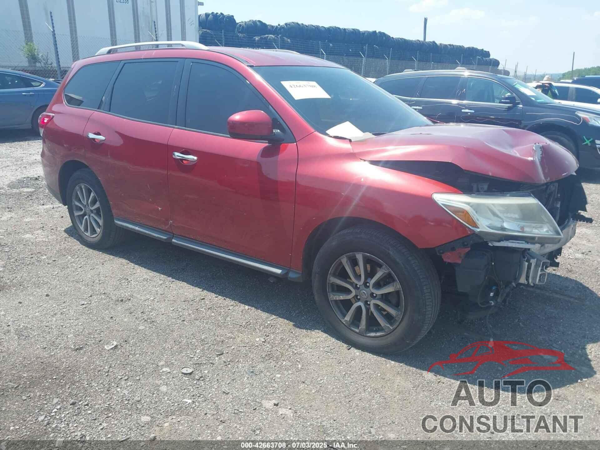 NISSAN PATHFINDER 2015 - 5N1AR2MN8FC618987