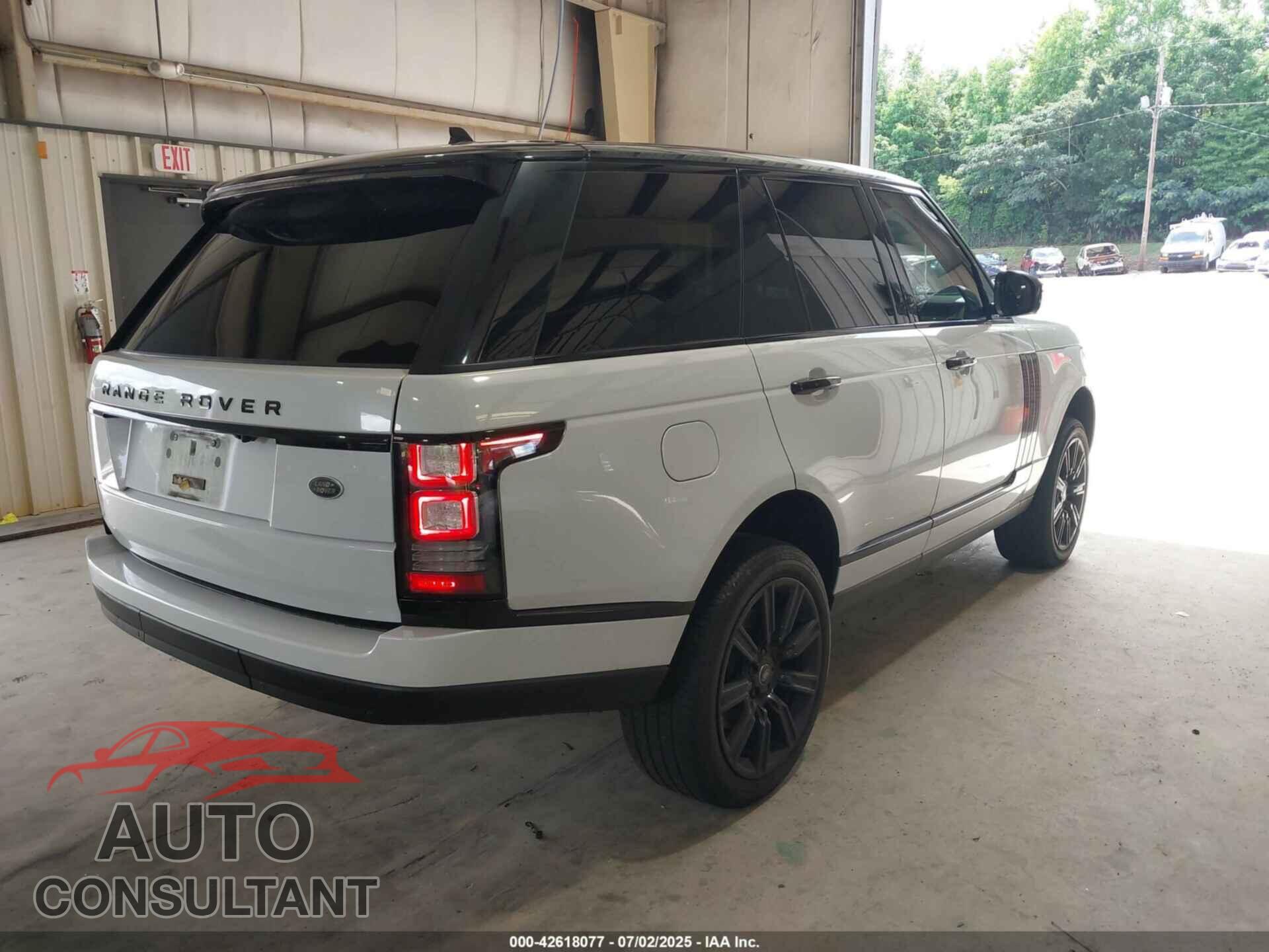 LAND ROVER RANGE ROVER 2016 - SALGS2KF7GA249348
