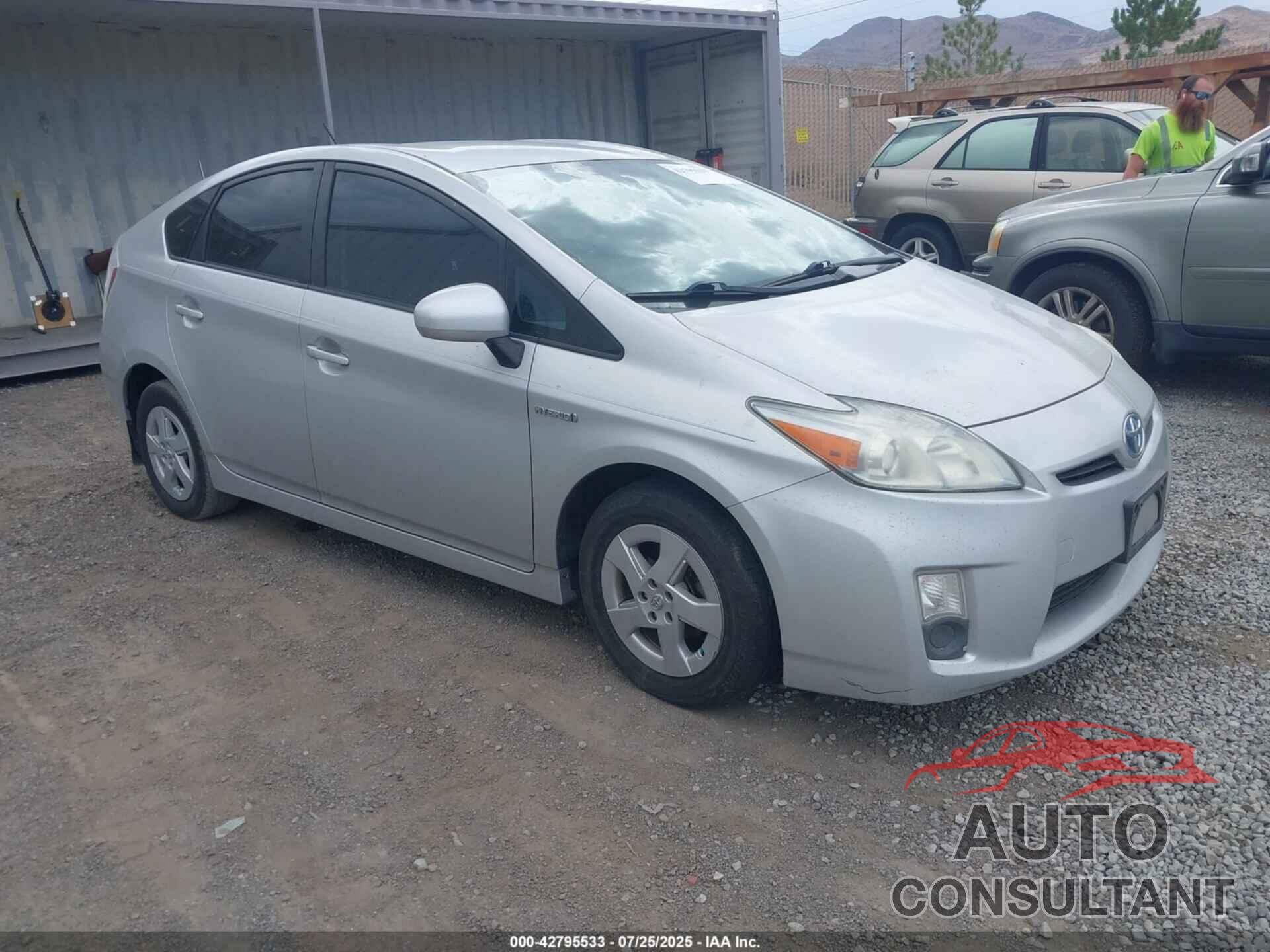TOYOTA PRIUS 2011 - JTDKN3DU1B1474805