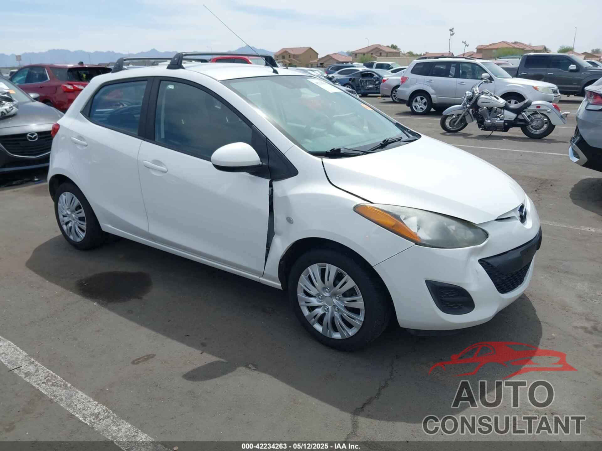 MAZDA MAZDA2 2011 - JM1DE1HY7B0125812