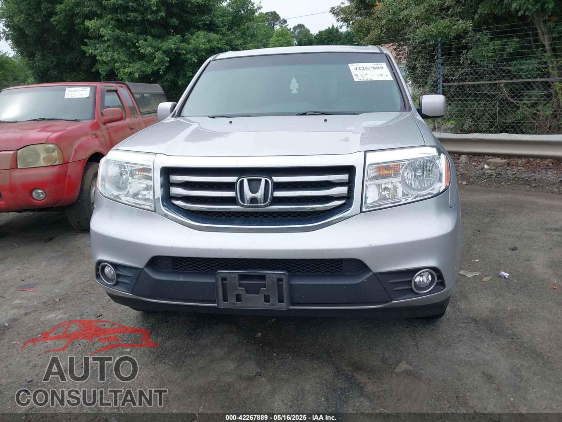 HONDA PILOT 2013 - 5FNYF3H48DB004346