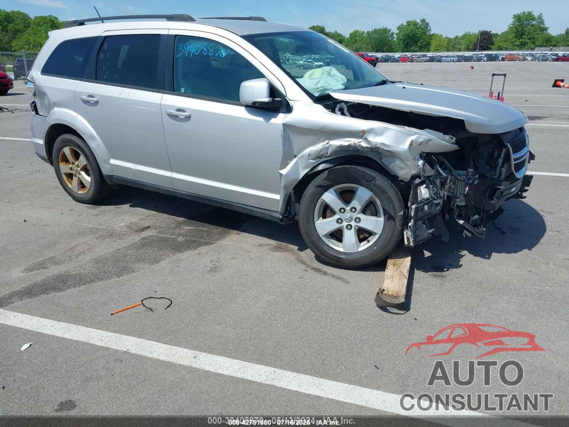 DODGE JOURNEY 2013 - 3C4PDCBG0DT535188
