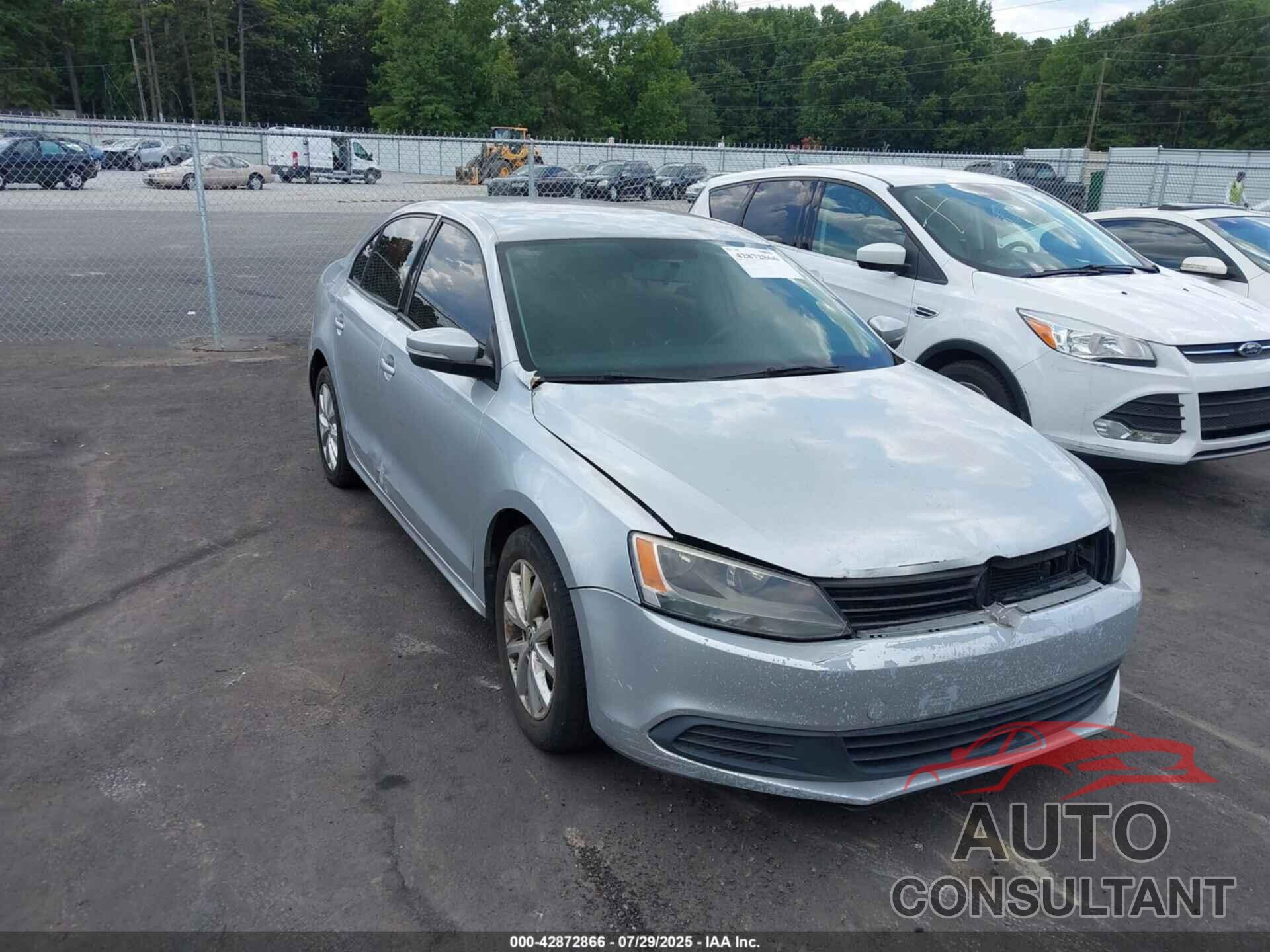 VOLKSWAGEN JETTA 2011 - 3VWDX7AJ1BM343510