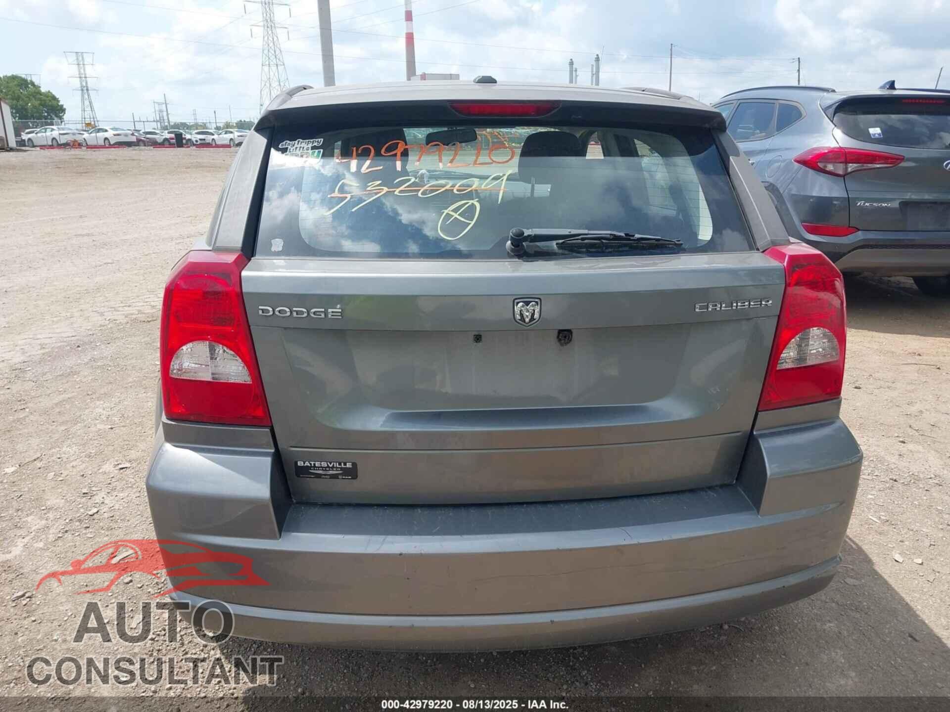 DODGE CALIBER 2012 - 1C3CDWDA1CD532009