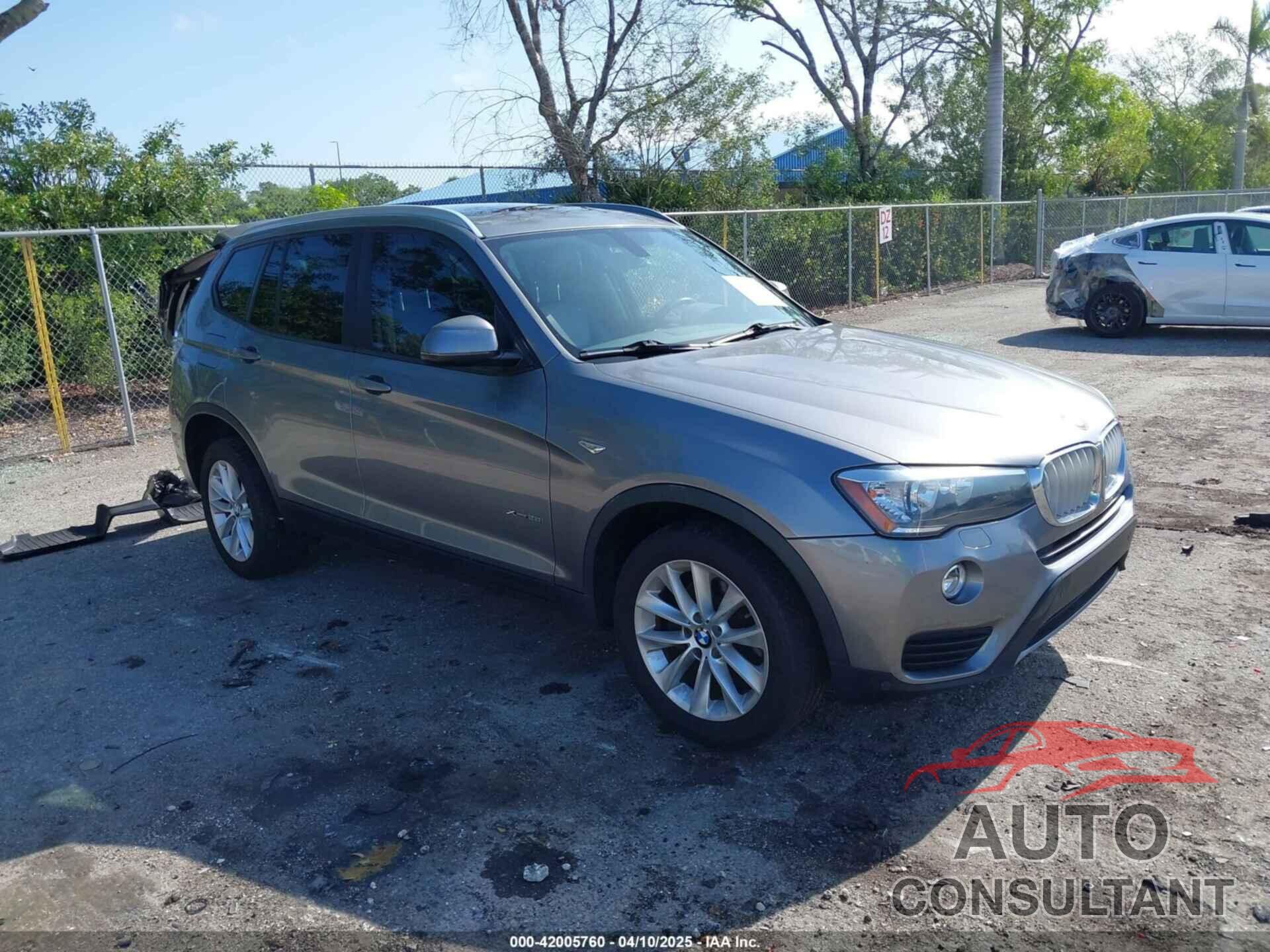 BMW X3 2015 - 5UXWX9C50F0D53883