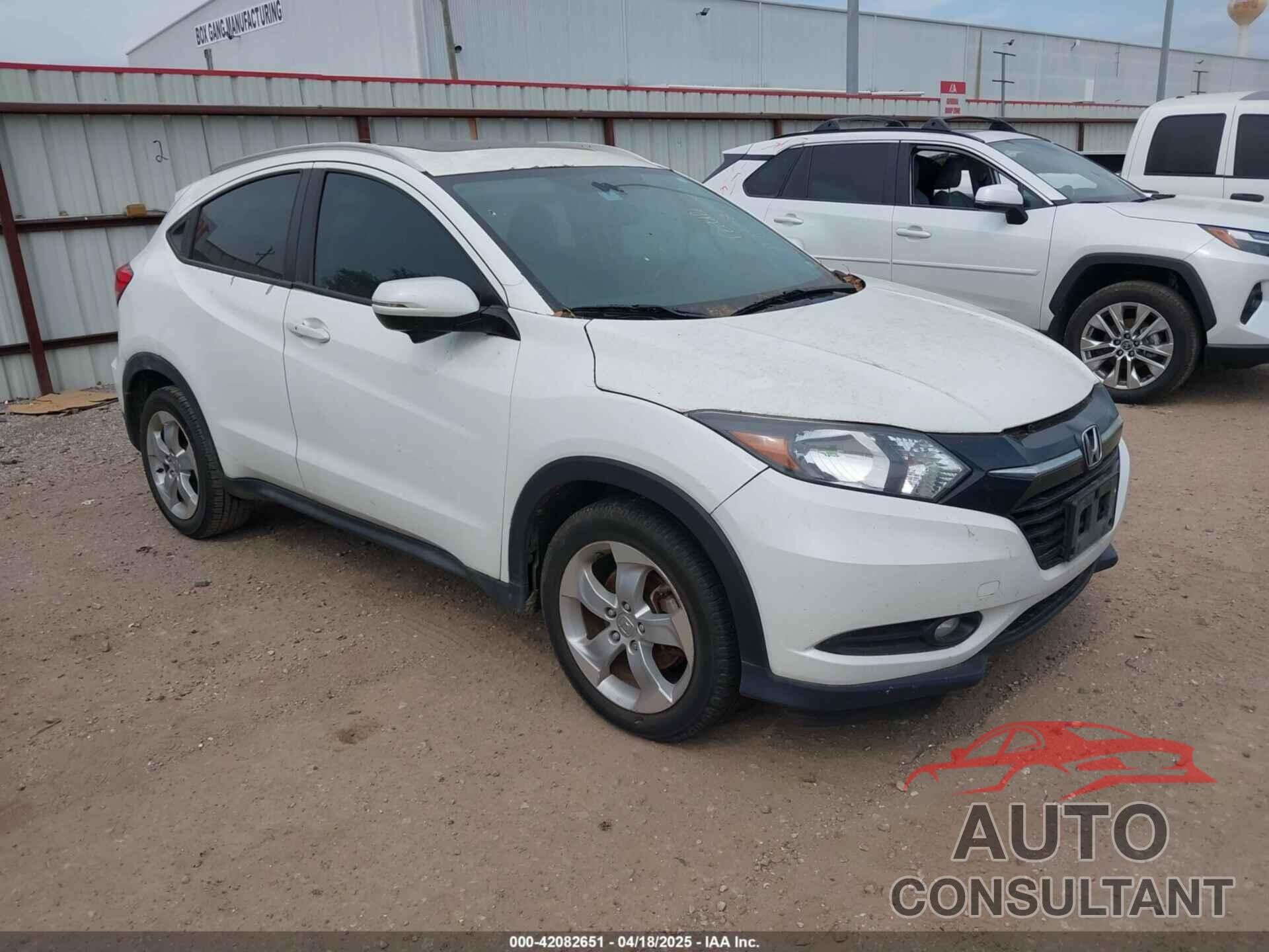 HONDA HR-V 2016 - 3CZRU5H78GM725356